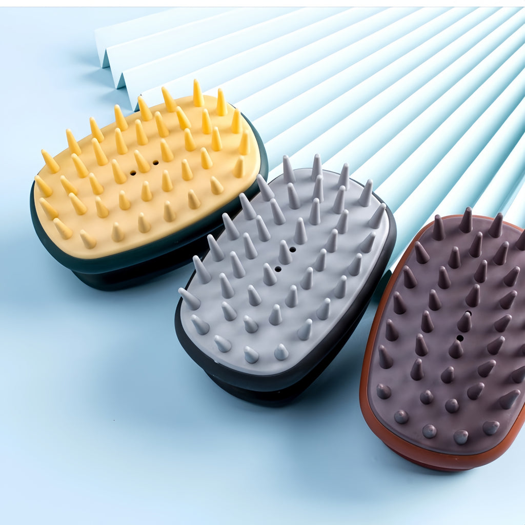Silicone Scalp Massager Shampoo Brush