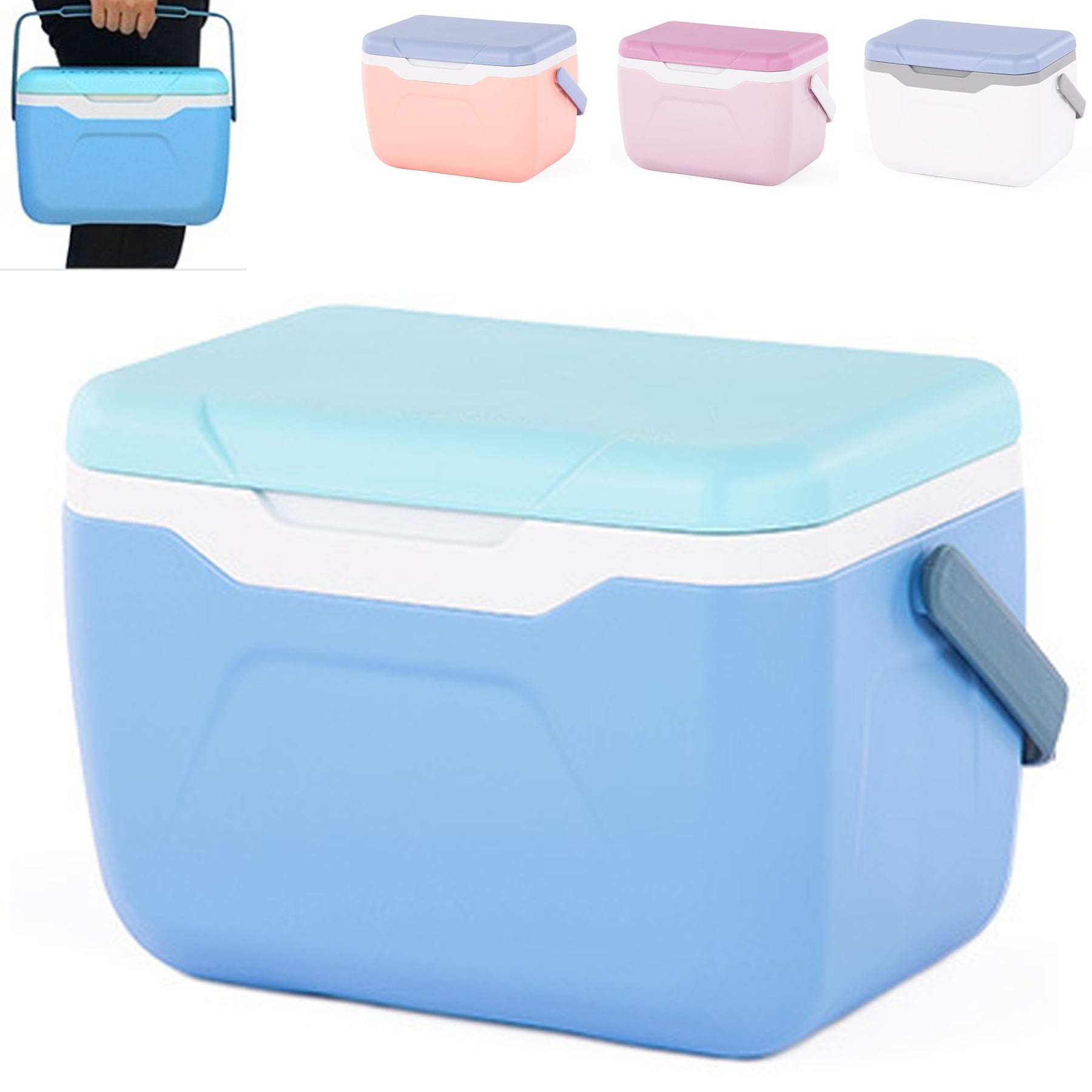 5.5L Mini Portable Cooler With Handle