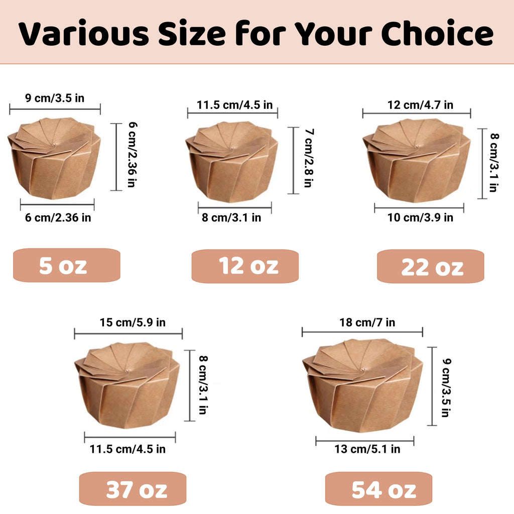 37OZ Disposable Food Container