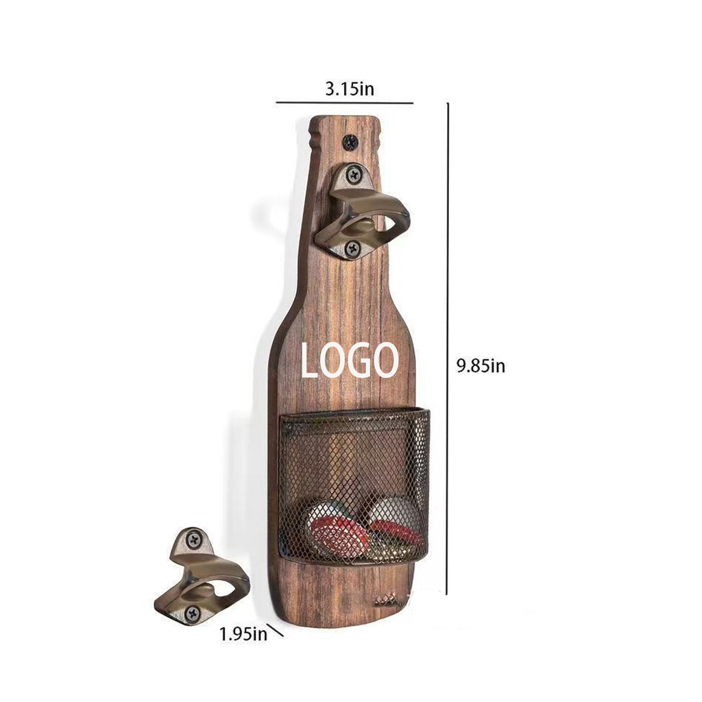 Wall Mounted Bottle Opener Set