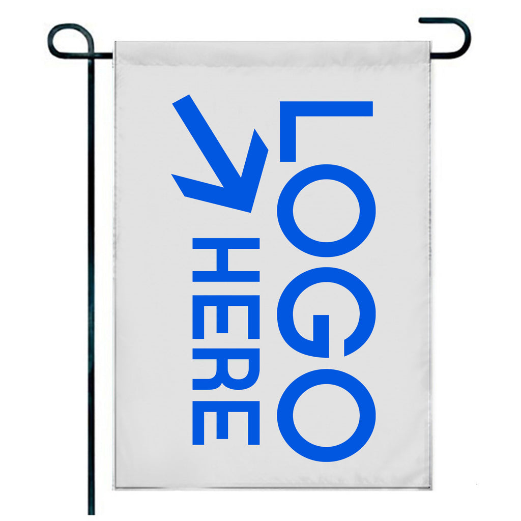 11.8" x 17.7" Custom Single Reverse Garden Banner