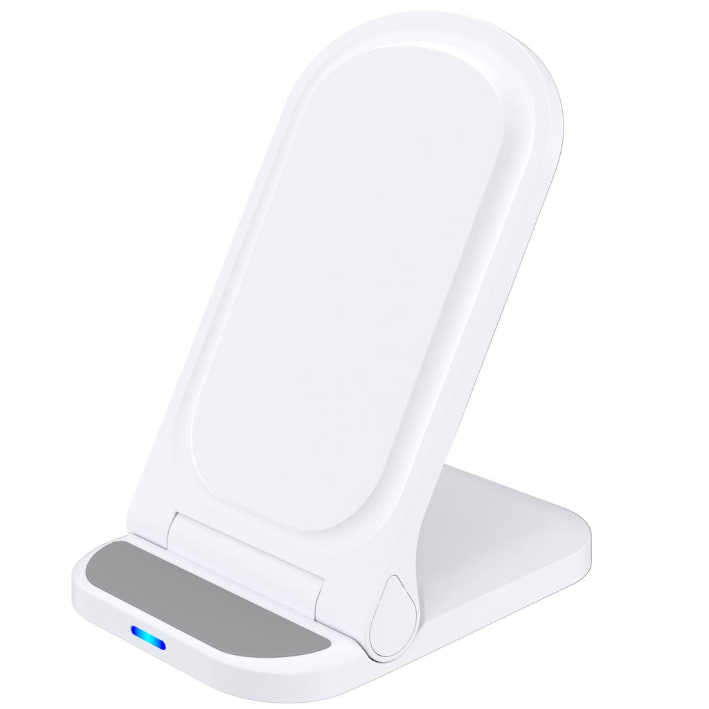 Foldable Stand Wireless Charger – 15W Fast Charging