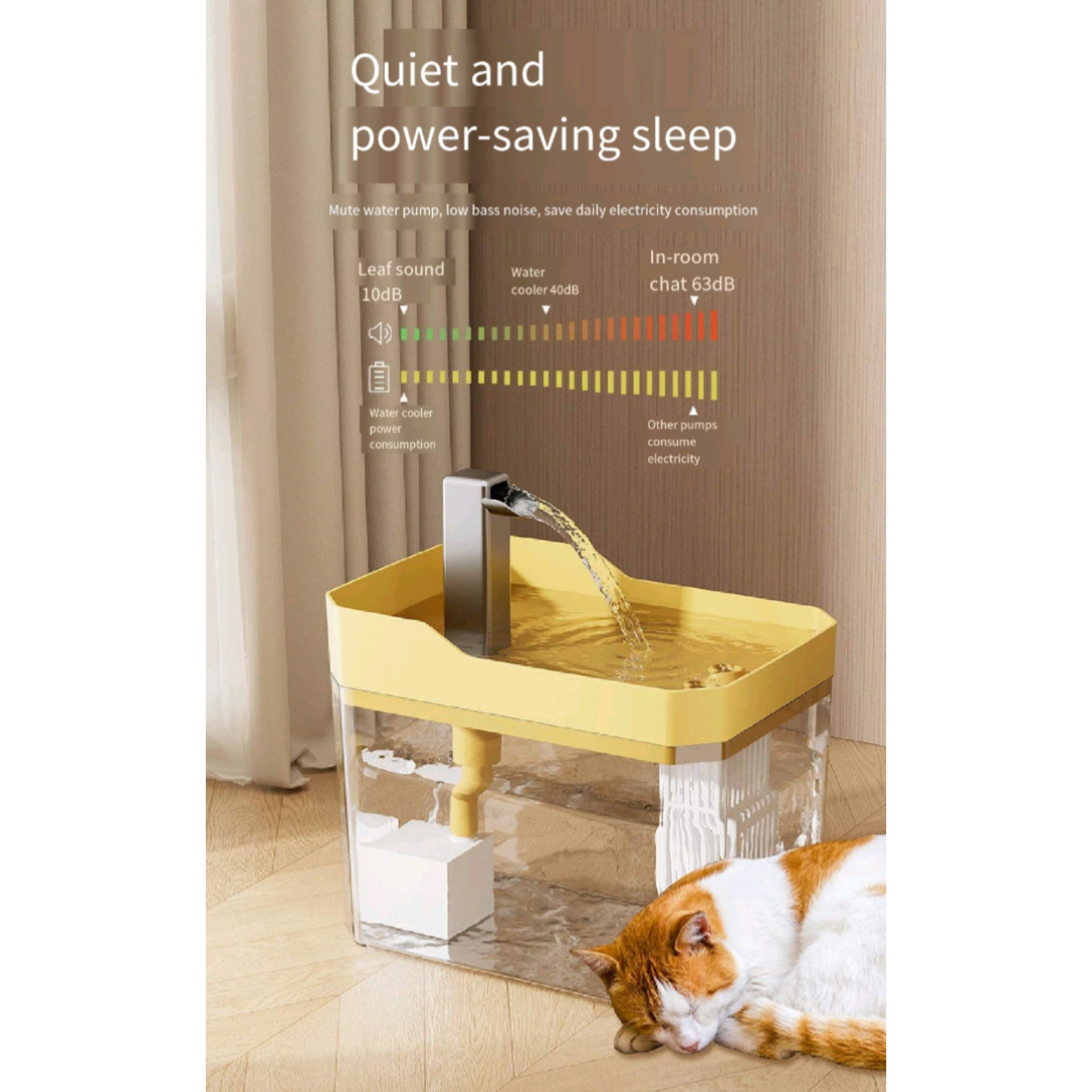 Automatic Cat Water Fountain
