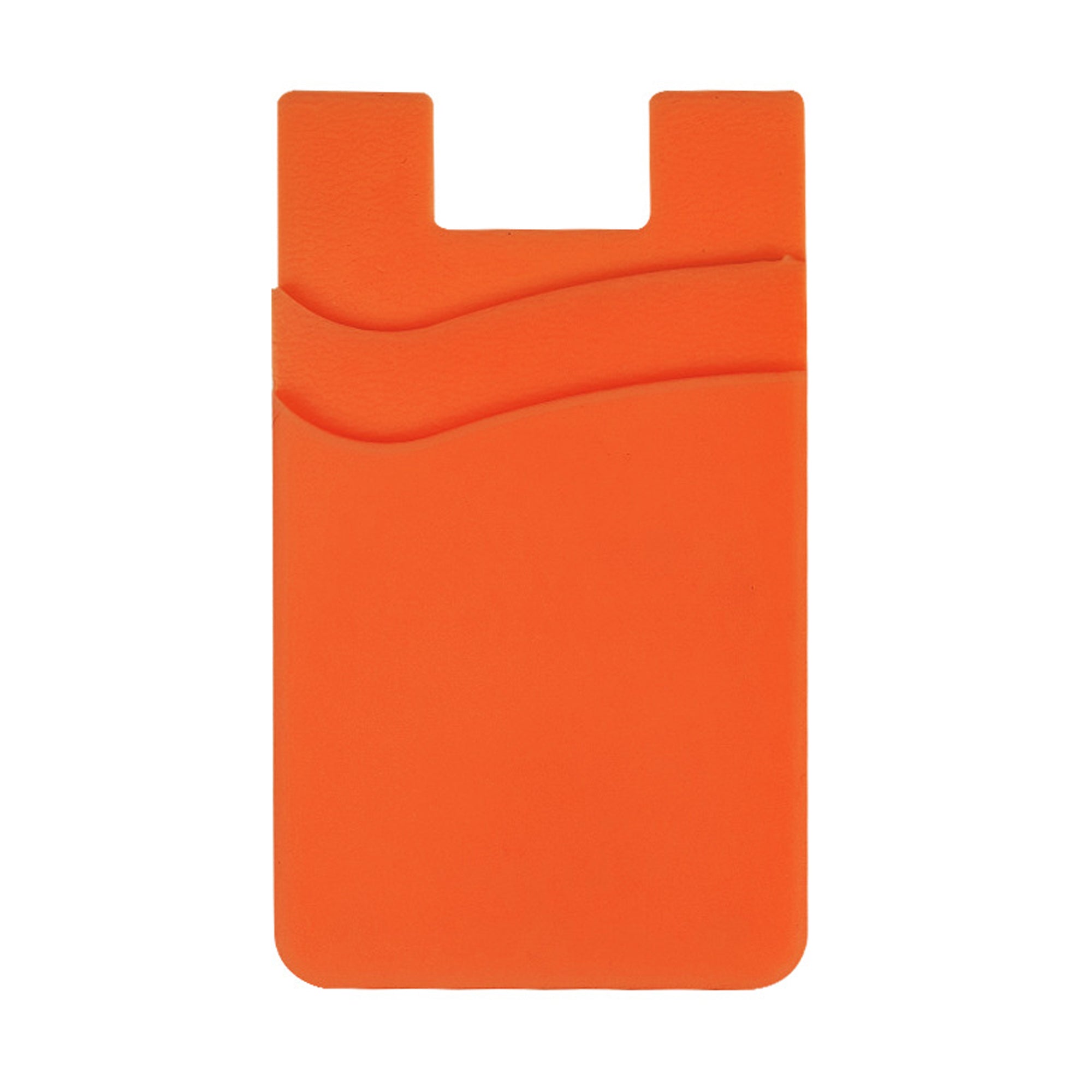 Dual Pocket Silicone Phone Wallet