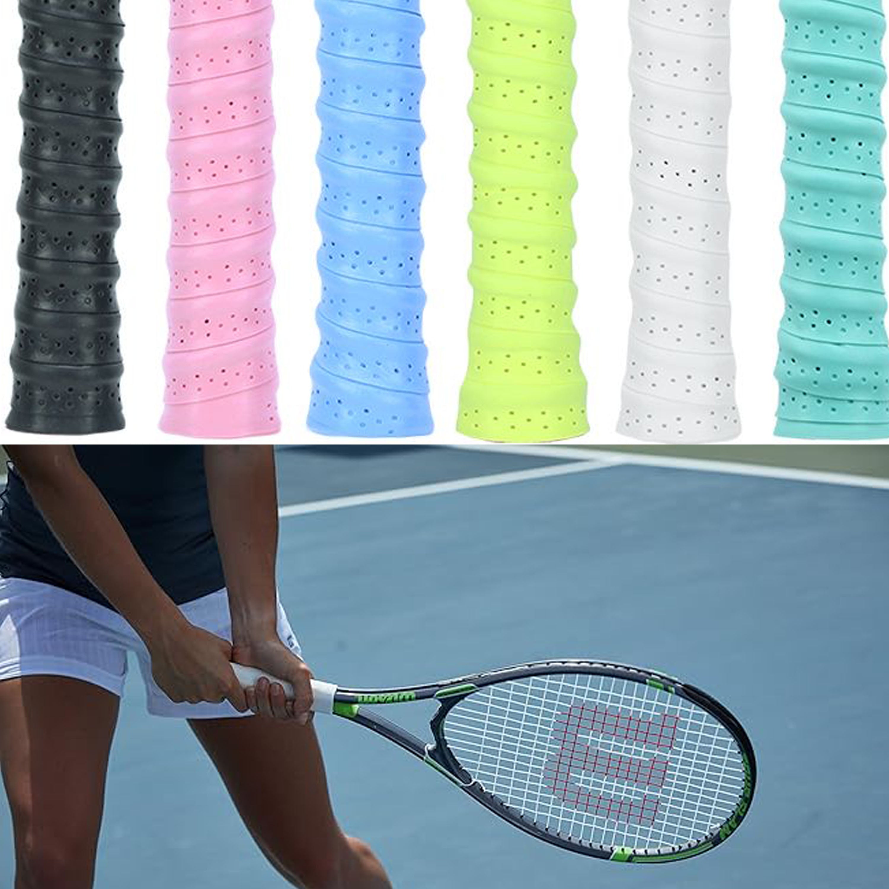 Tennis Non-Slip Sweat Absorbent Tennis Racket Wraps