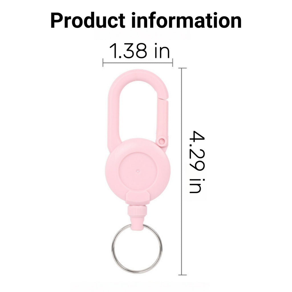 High-resilience Pull Rope Keychain
