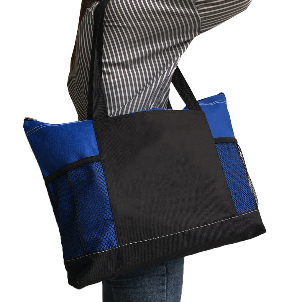 Zippered Tote Bag