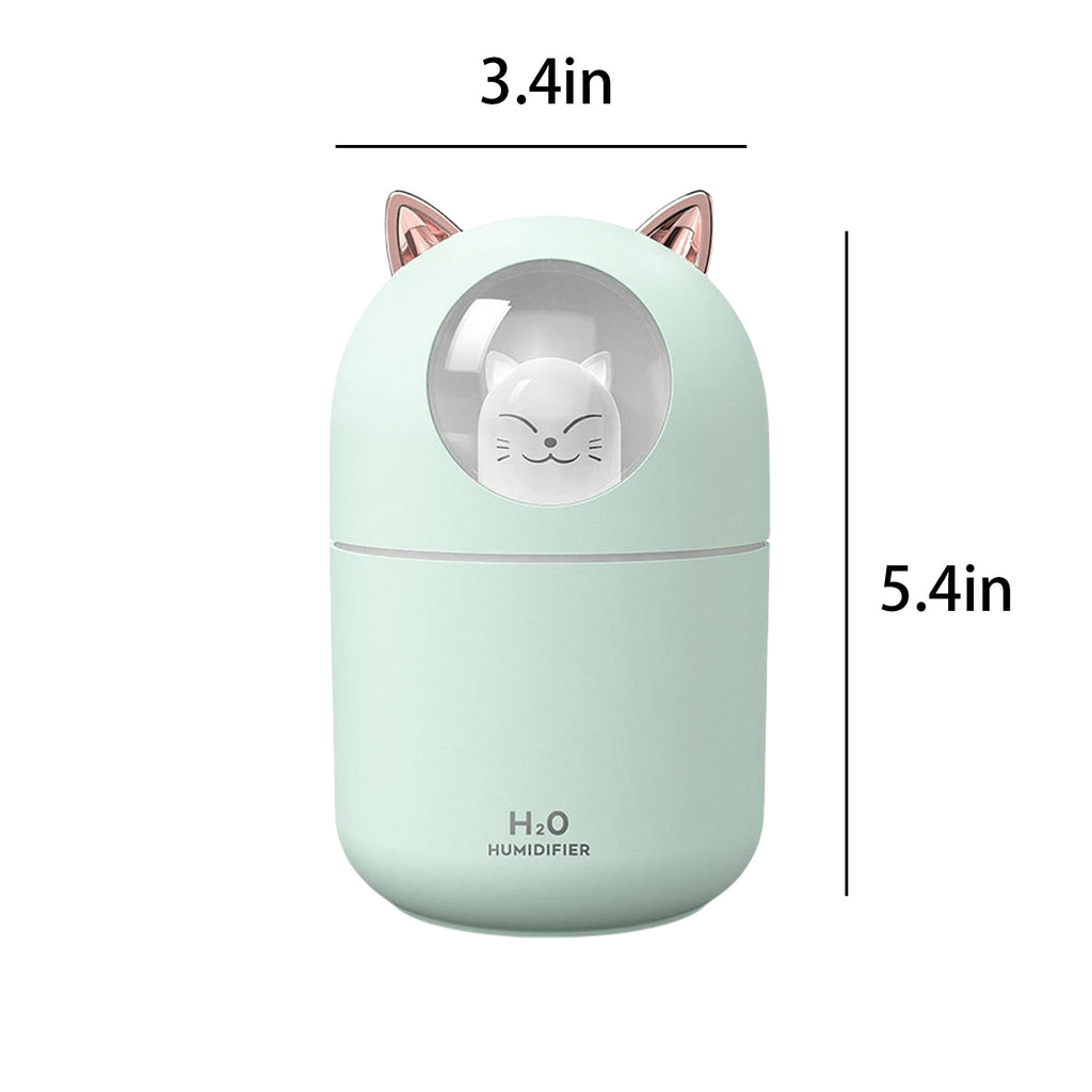 Cat Shape Design Car Humidifier With Rechargeable Battery