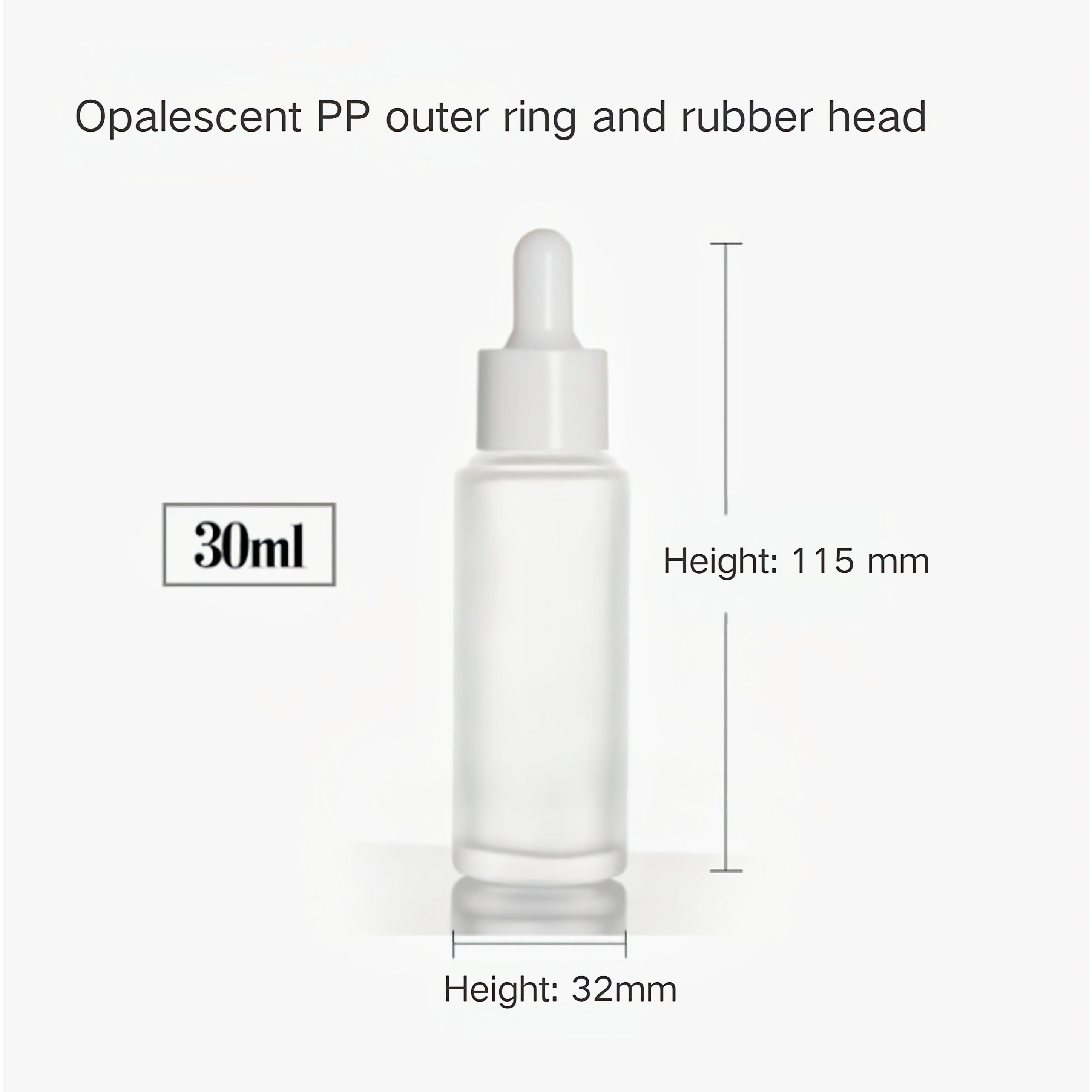 Frosted Lotion Bottle