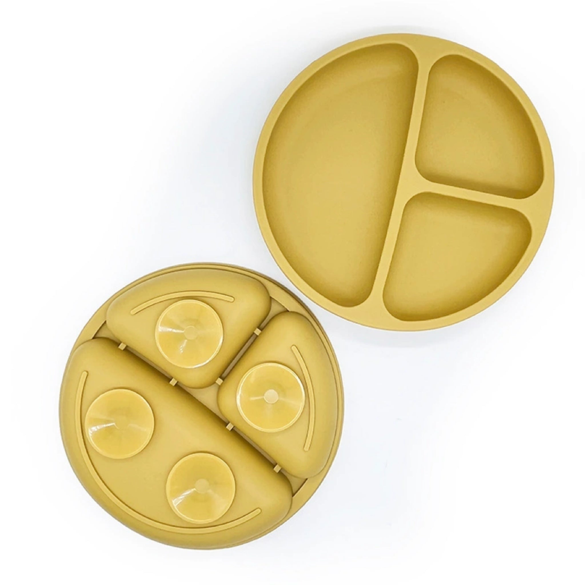 Baby's Silicone Plate With Suction