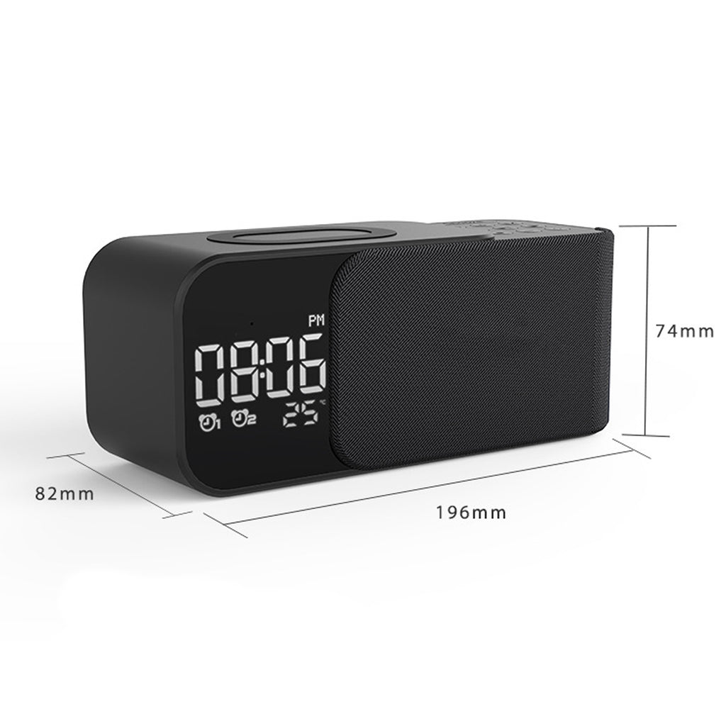 Wireless Charger Bluetooth Speaker With Night Light
