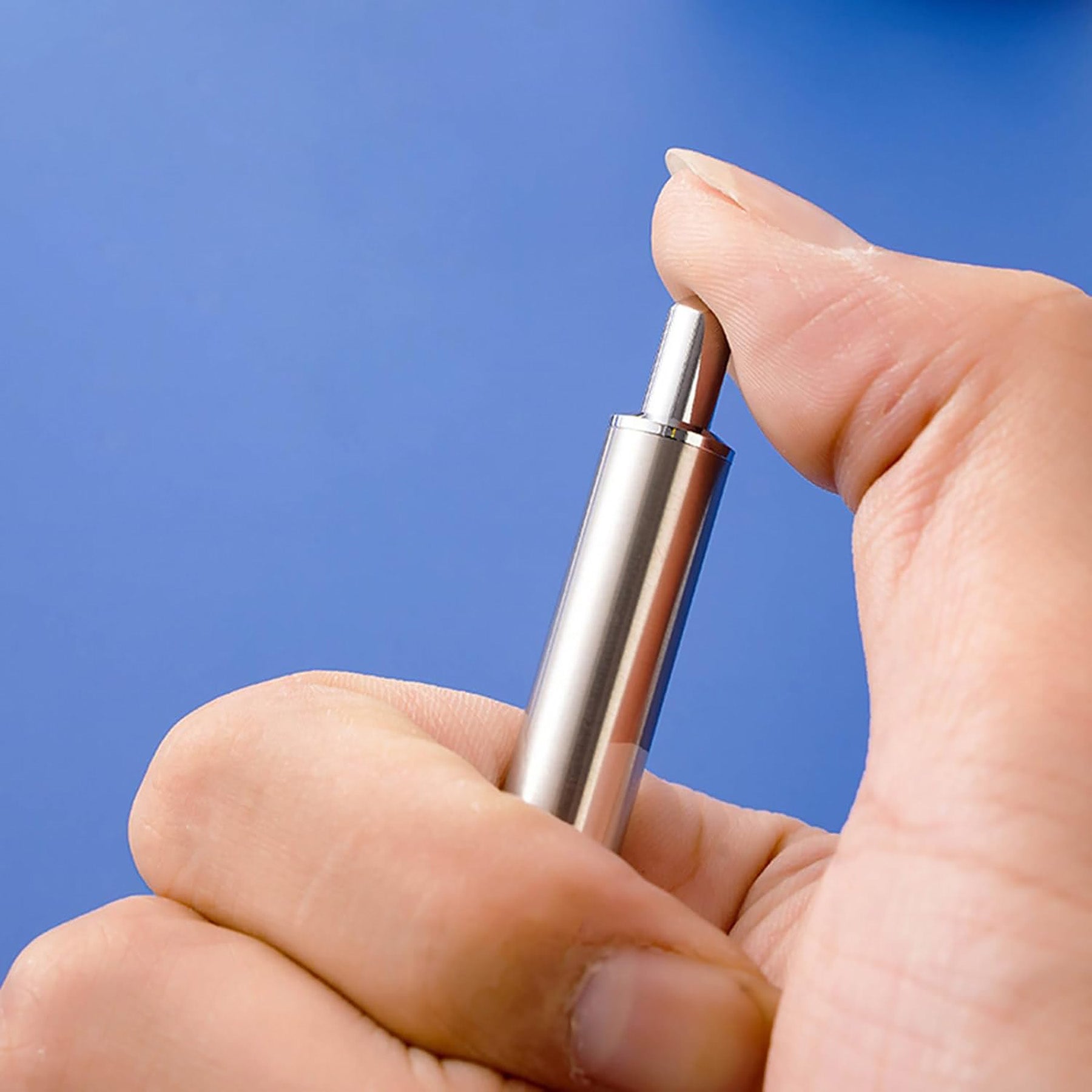 Retractable Stainless Steel Ballpoint Pen