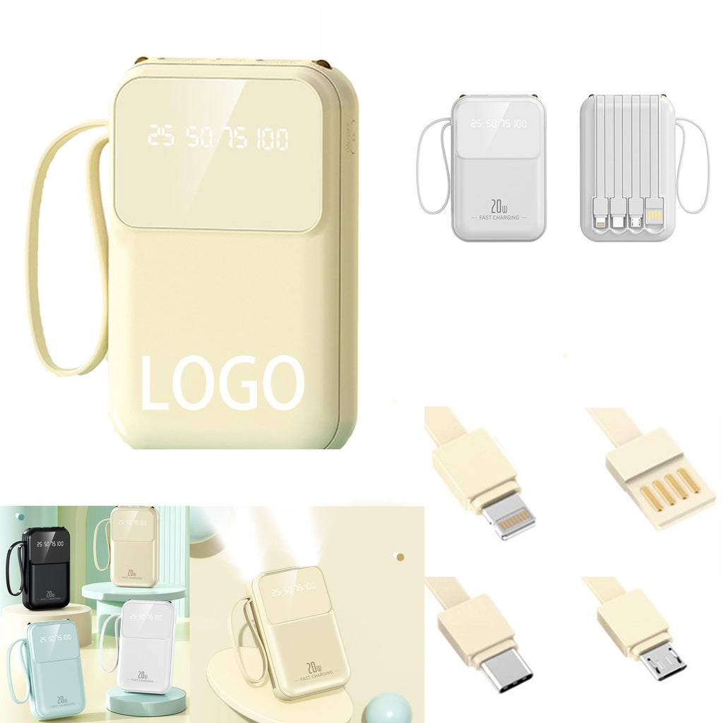 Aeroplane-Ready Self-Contained Cable Power Bank