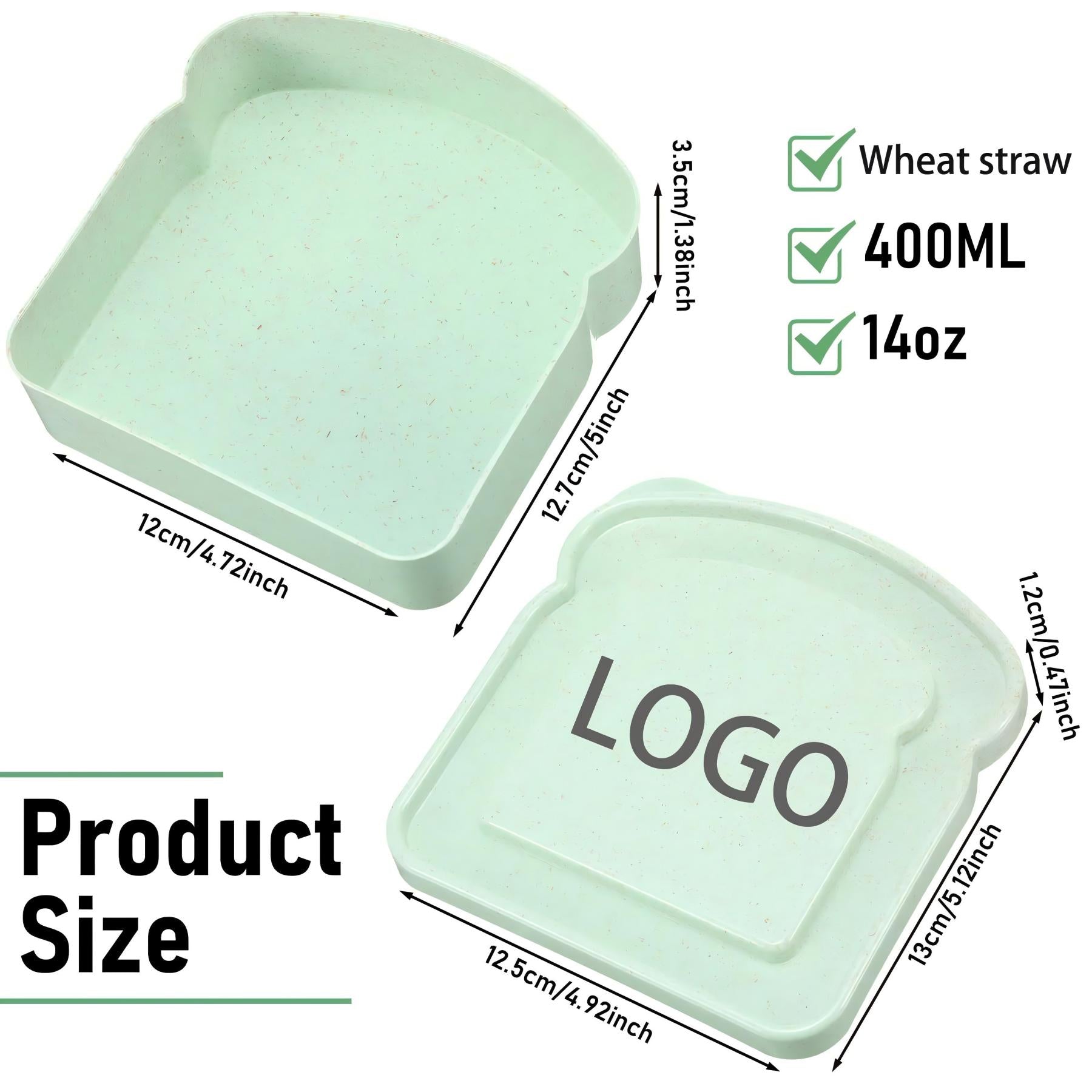 Portable Silicone Sandwich Box