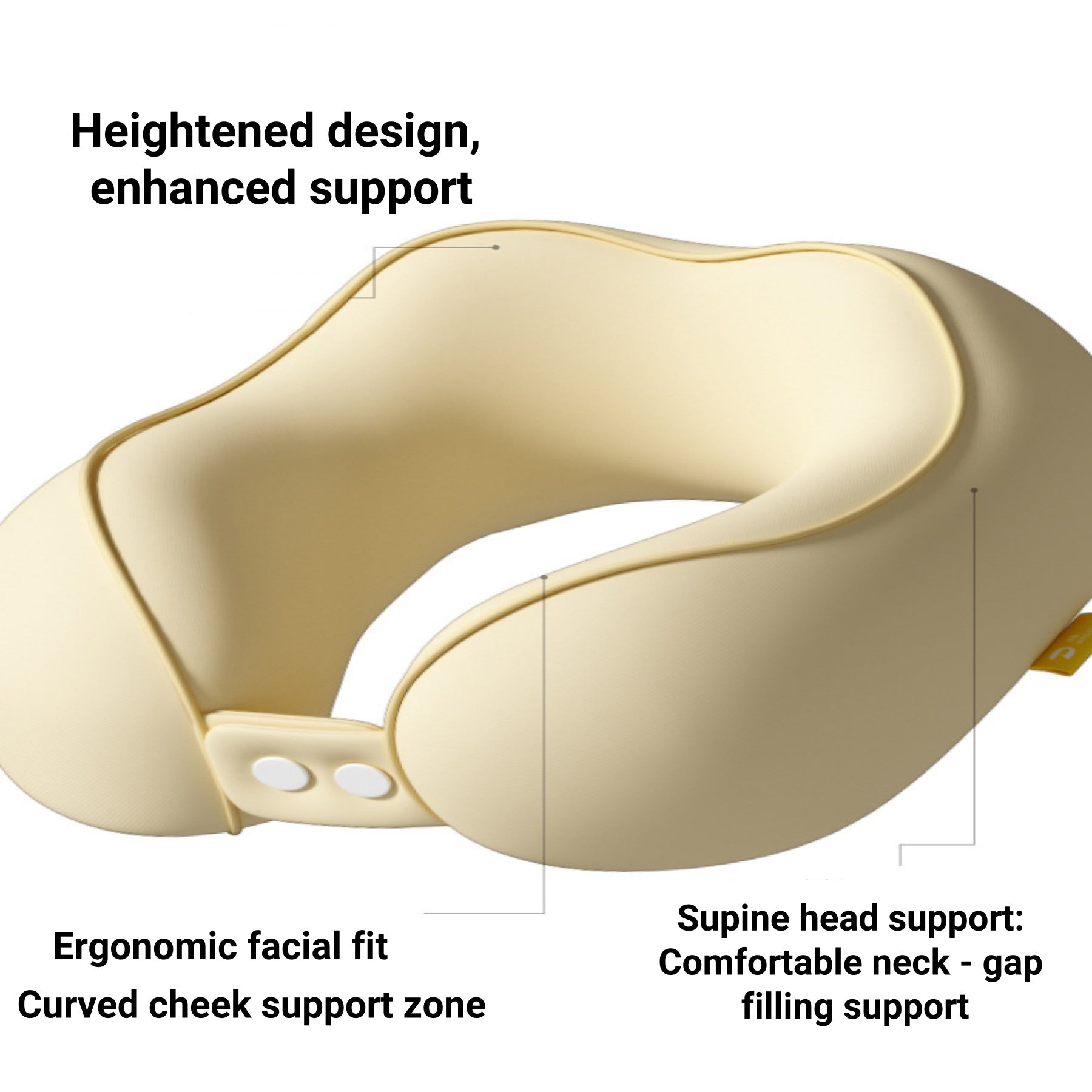 Memory Foam U-shaped Pillow