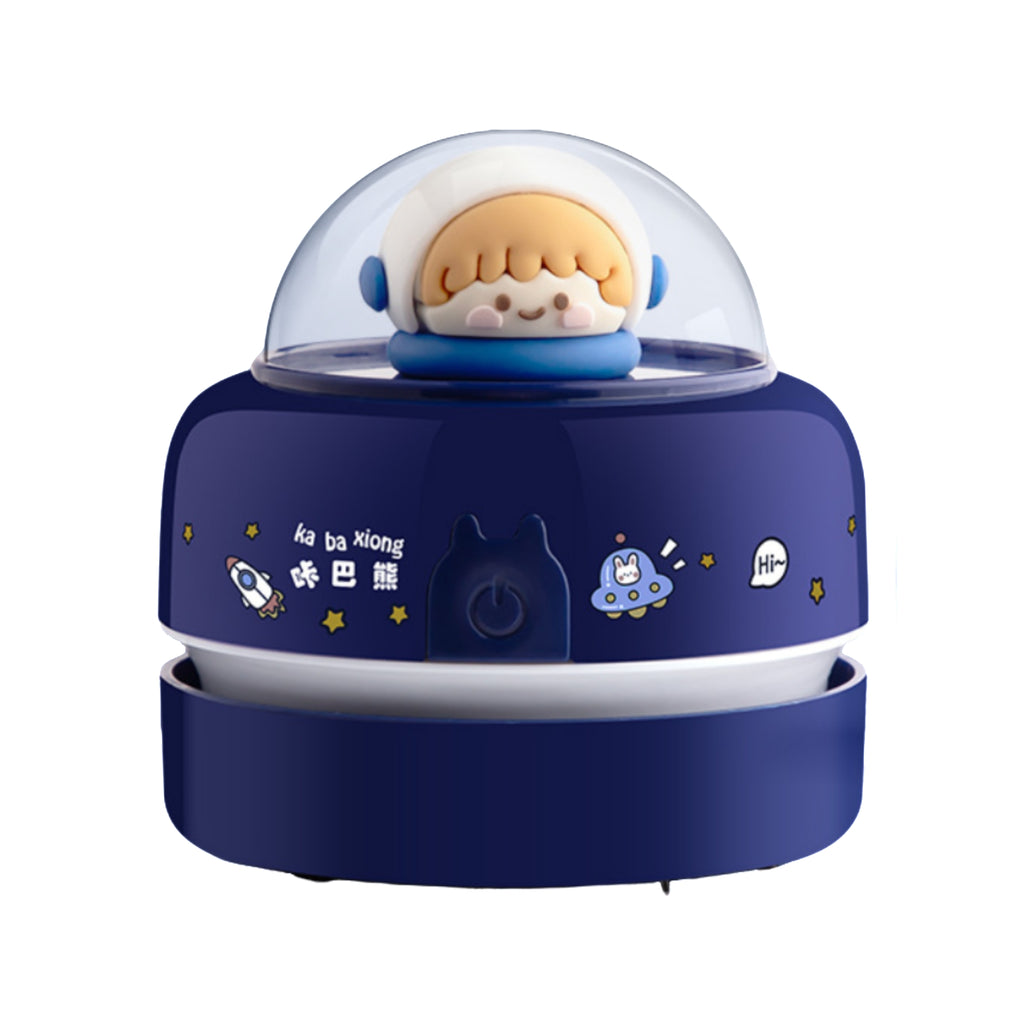 Cartoon Mini Vacuum Cleaner Safe Kids Desk Eraser Dust