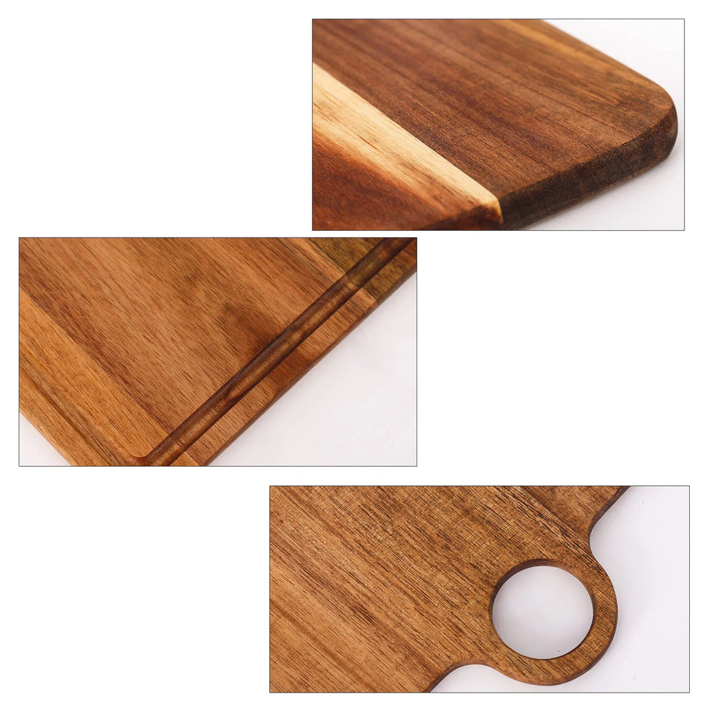 Acacia Wood Handle Chopping Board