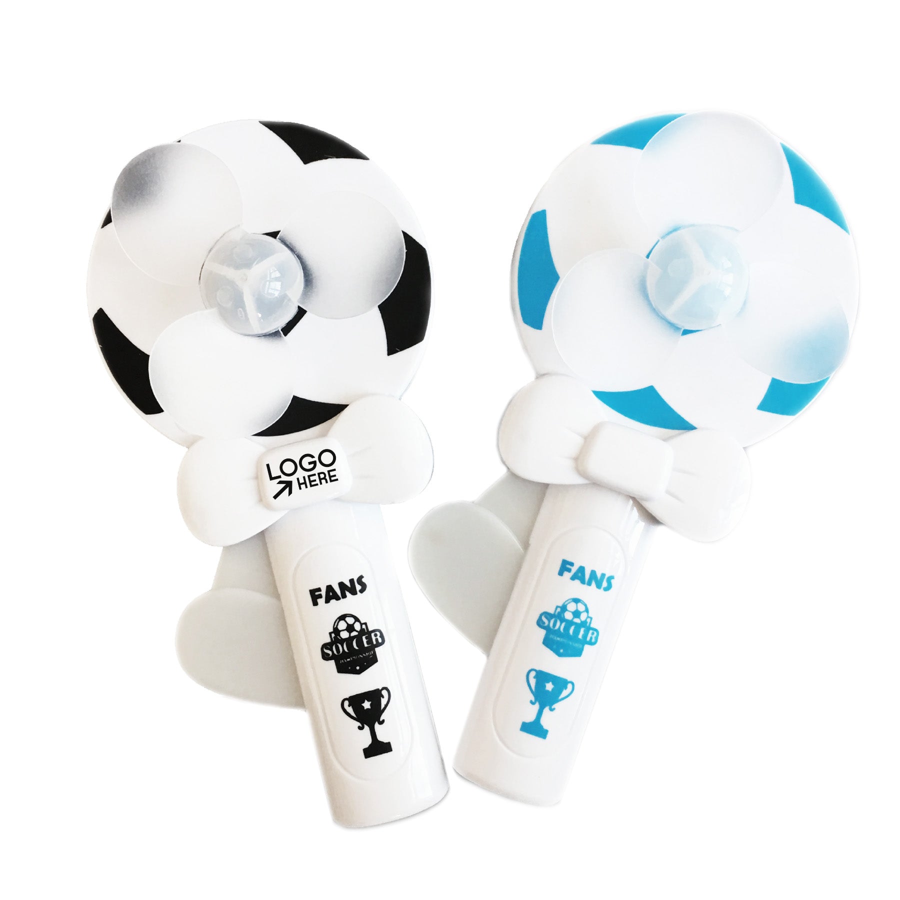 Soccer Portable Hand Press Fan