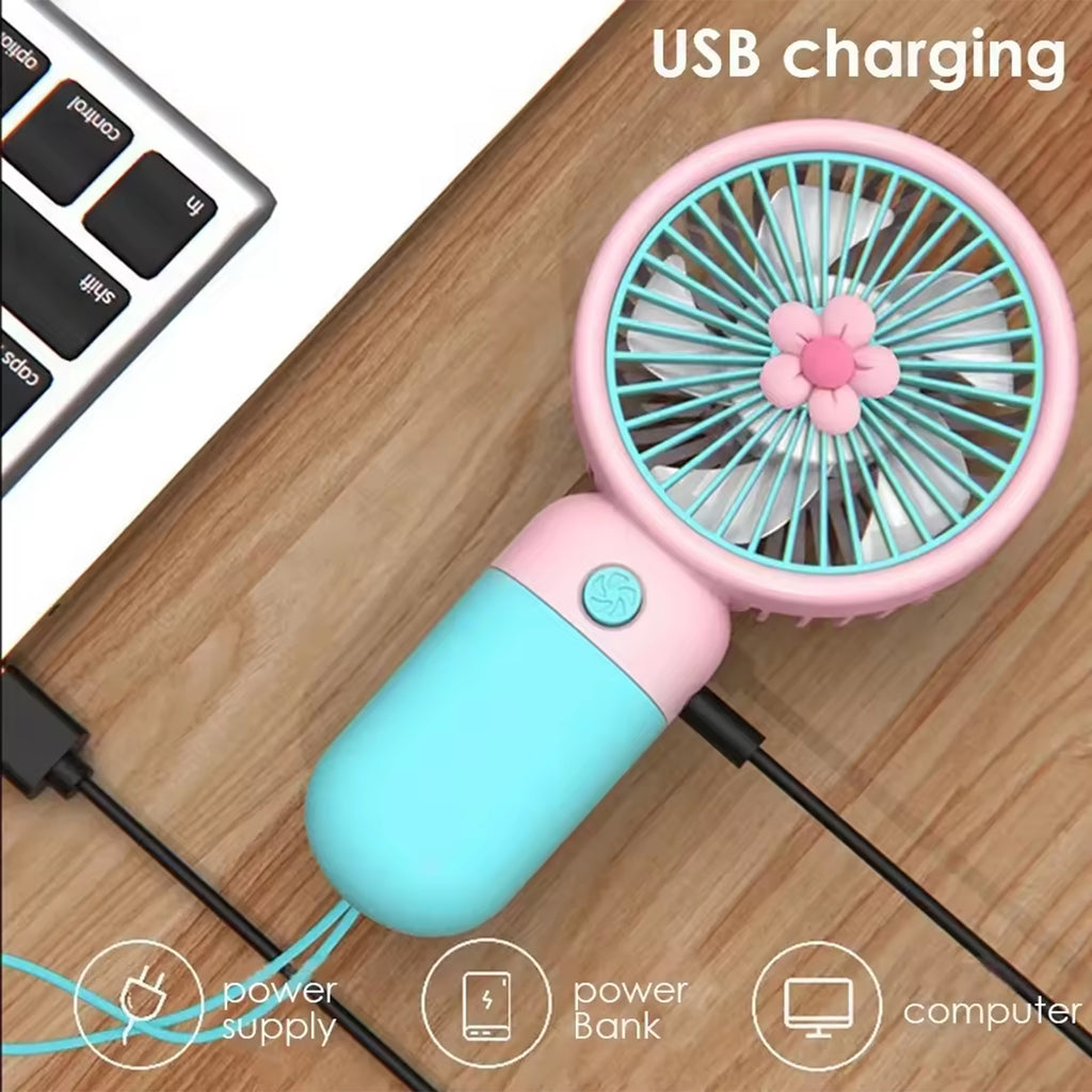 Rechargeable Mini Handheld Fan