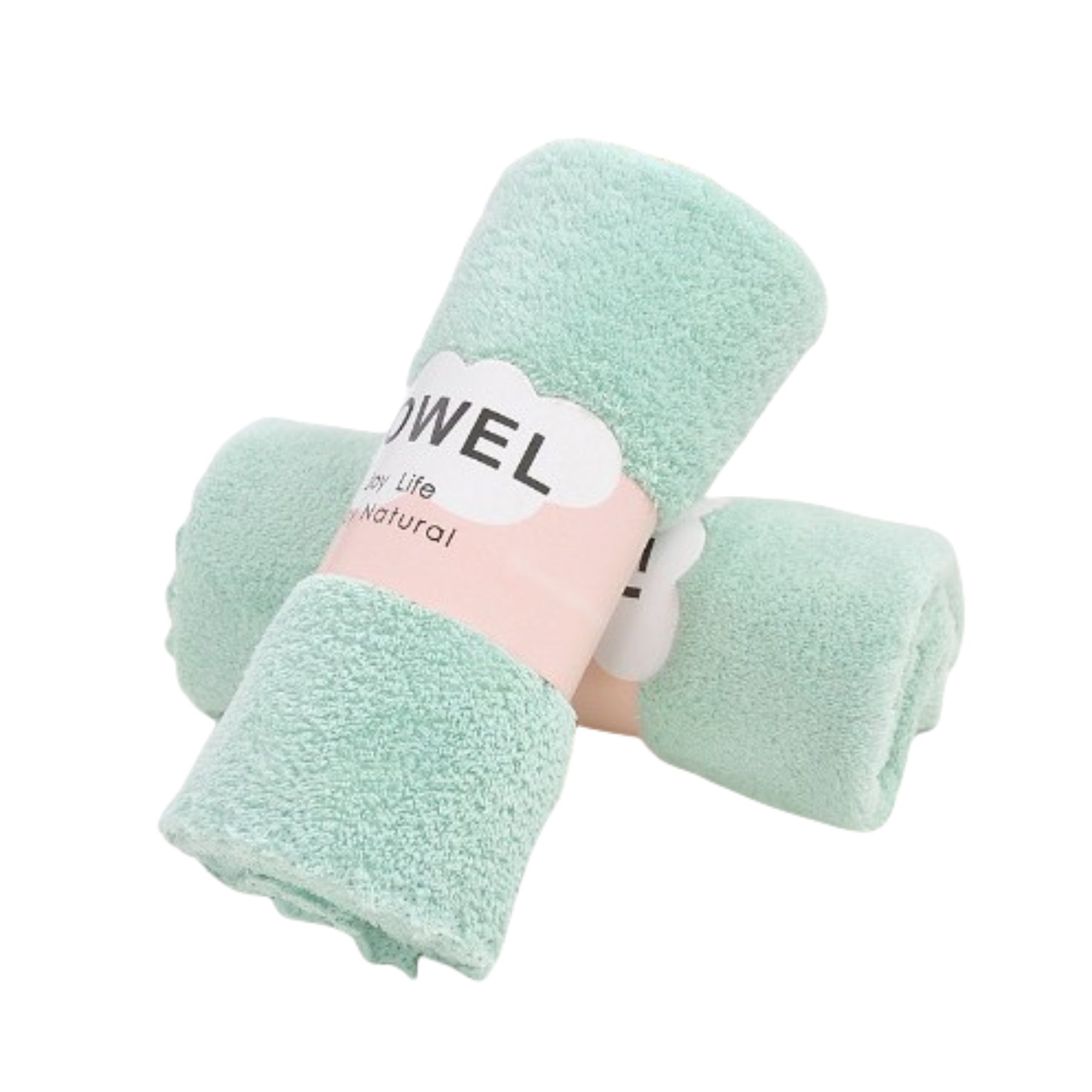 Coral Velvet Towel