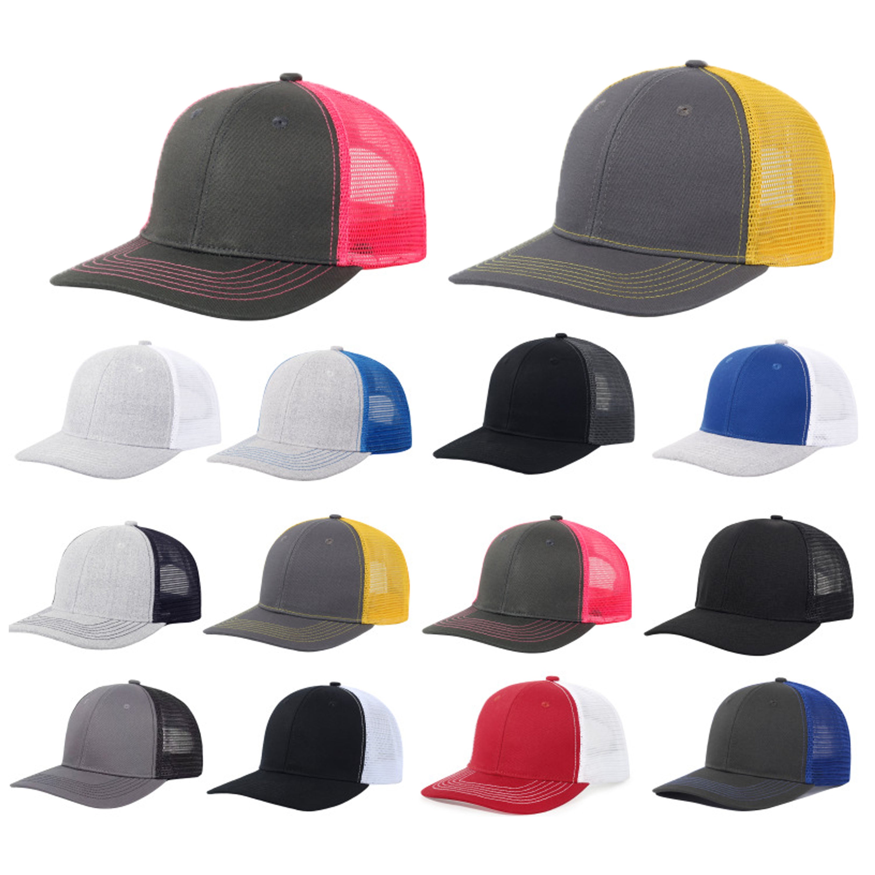 Premium 6-Panel Fashion Trucker Cap