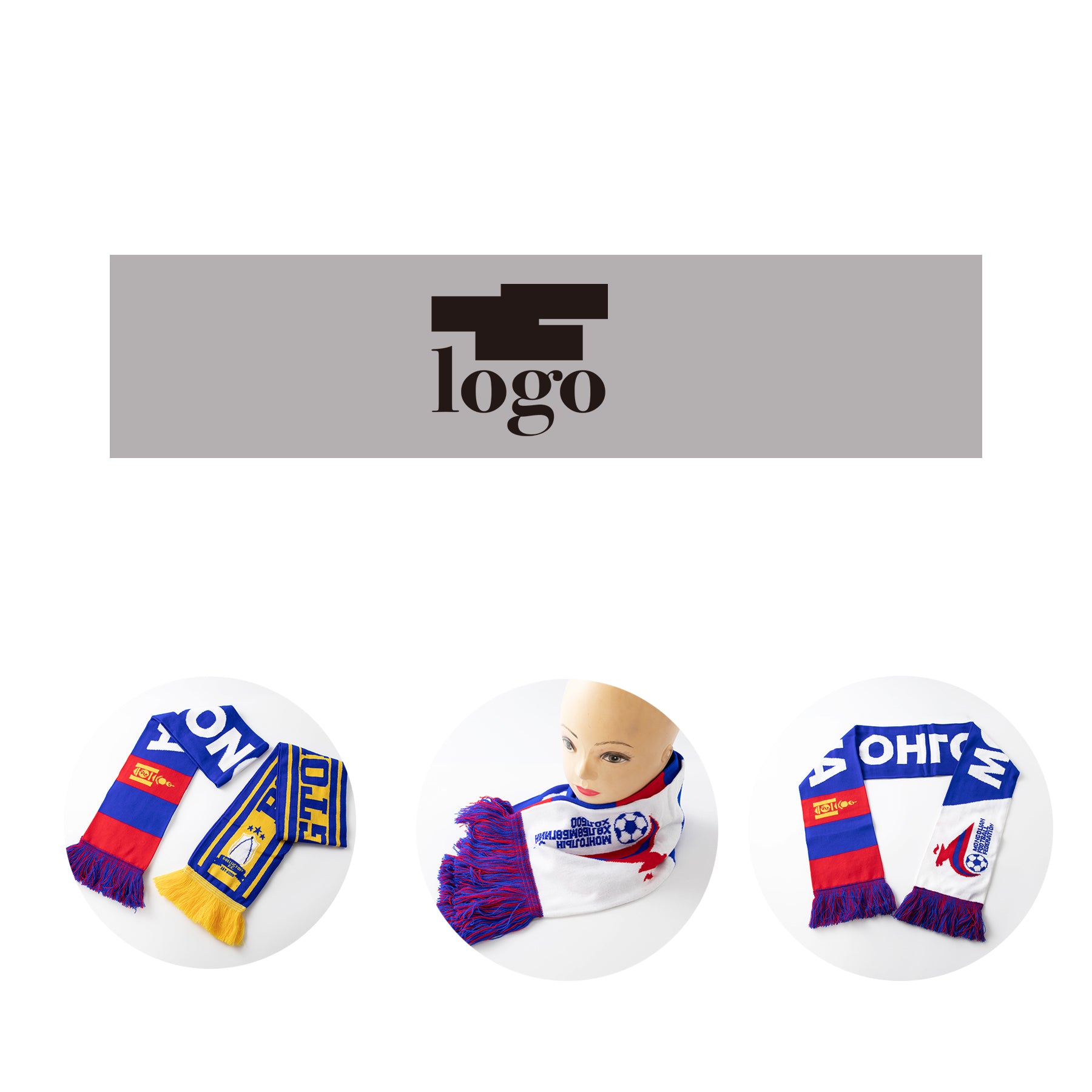 Customized Soccer Fan Scarf