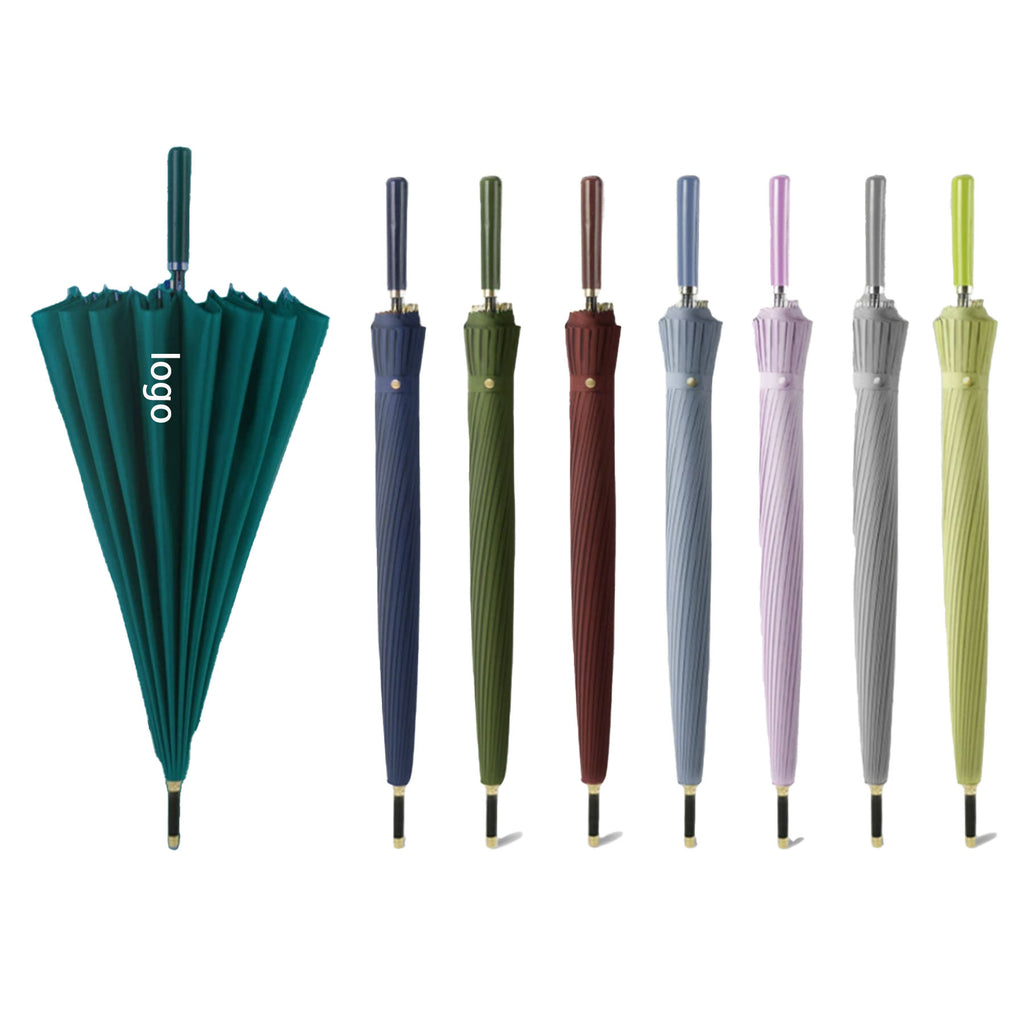 Super Wind-Resistant Auto Straight Pole Umbrella