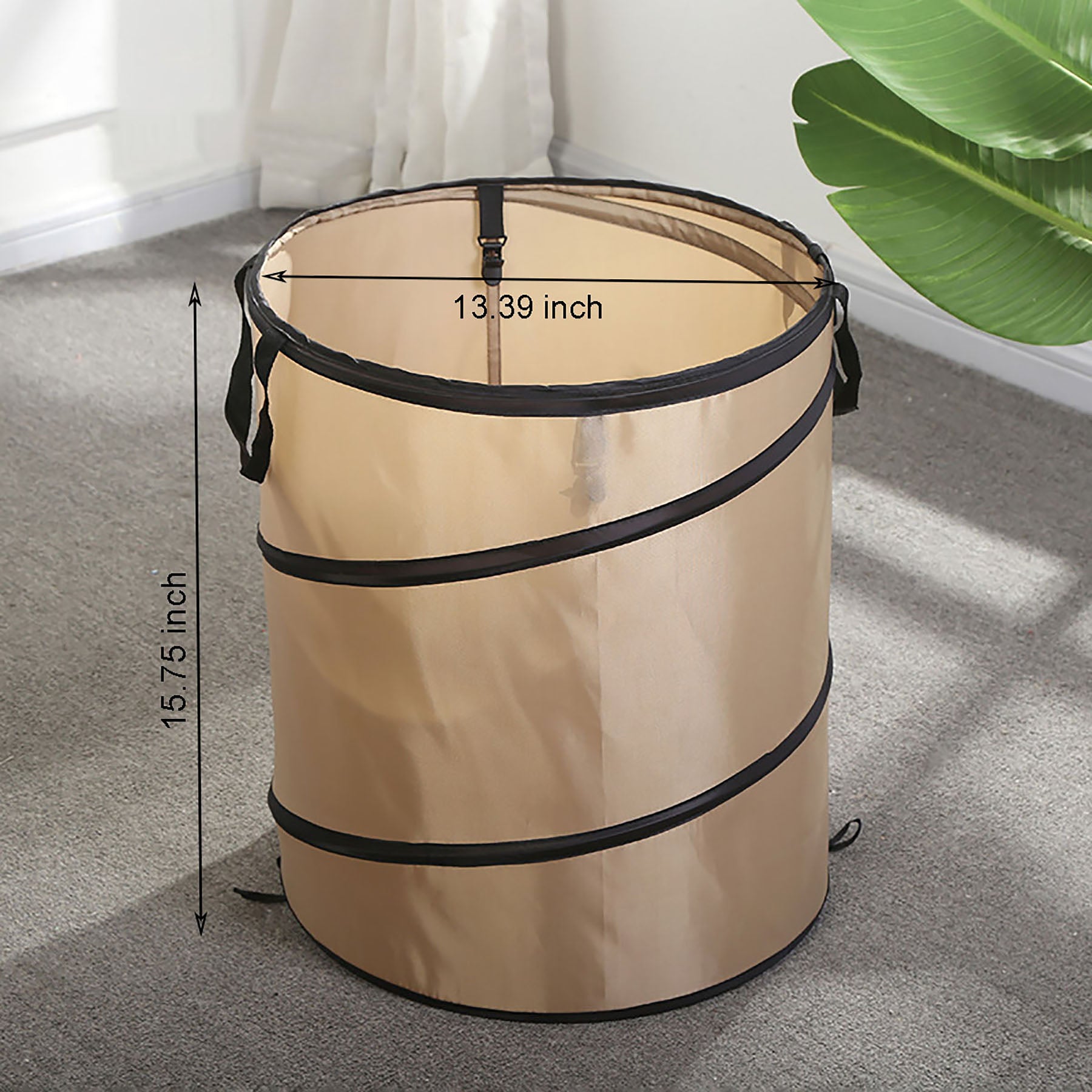 10 Gallon Outdoor Folding Trash Can