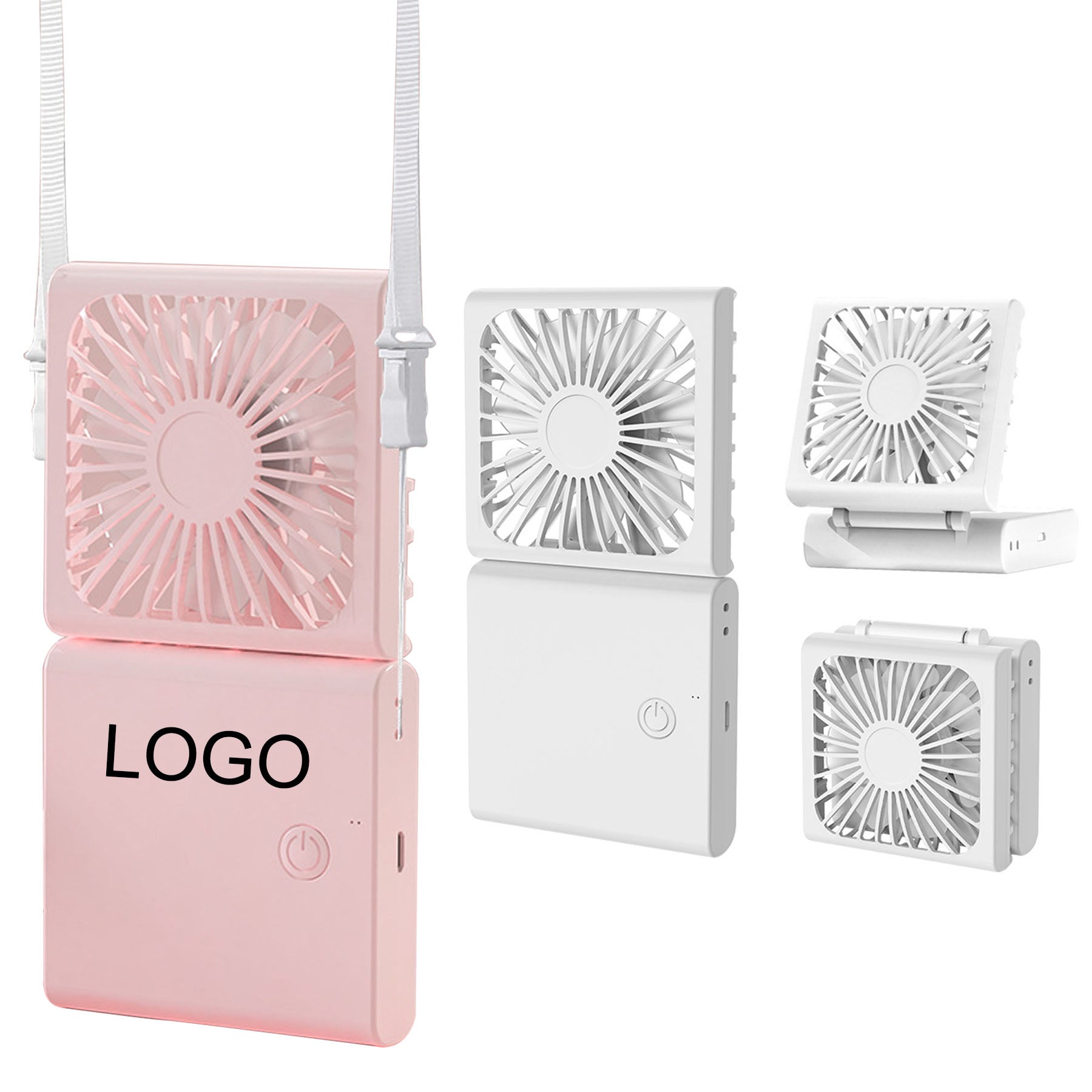Square Folding Fan