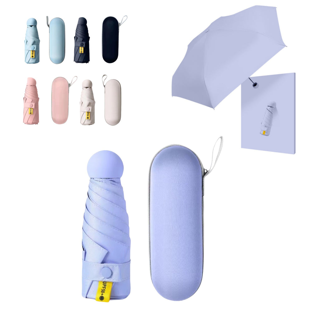 Folding Capsule - shaped Sun Umbrella