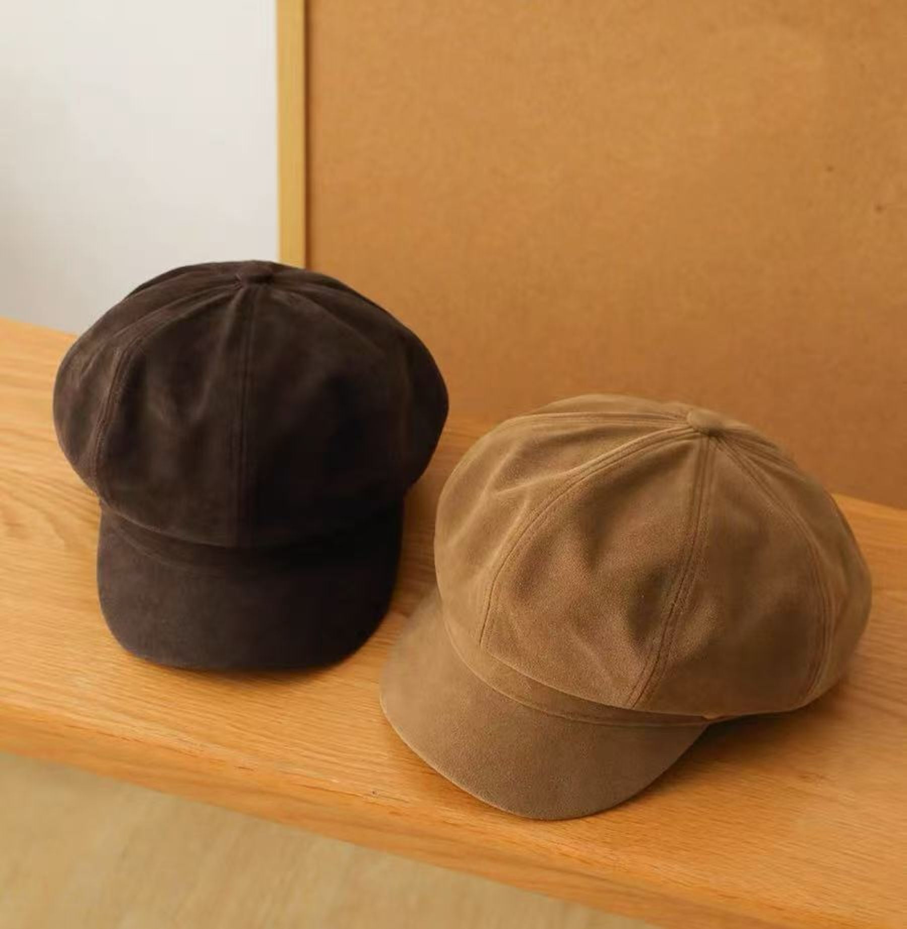 Leather Beanie Hat