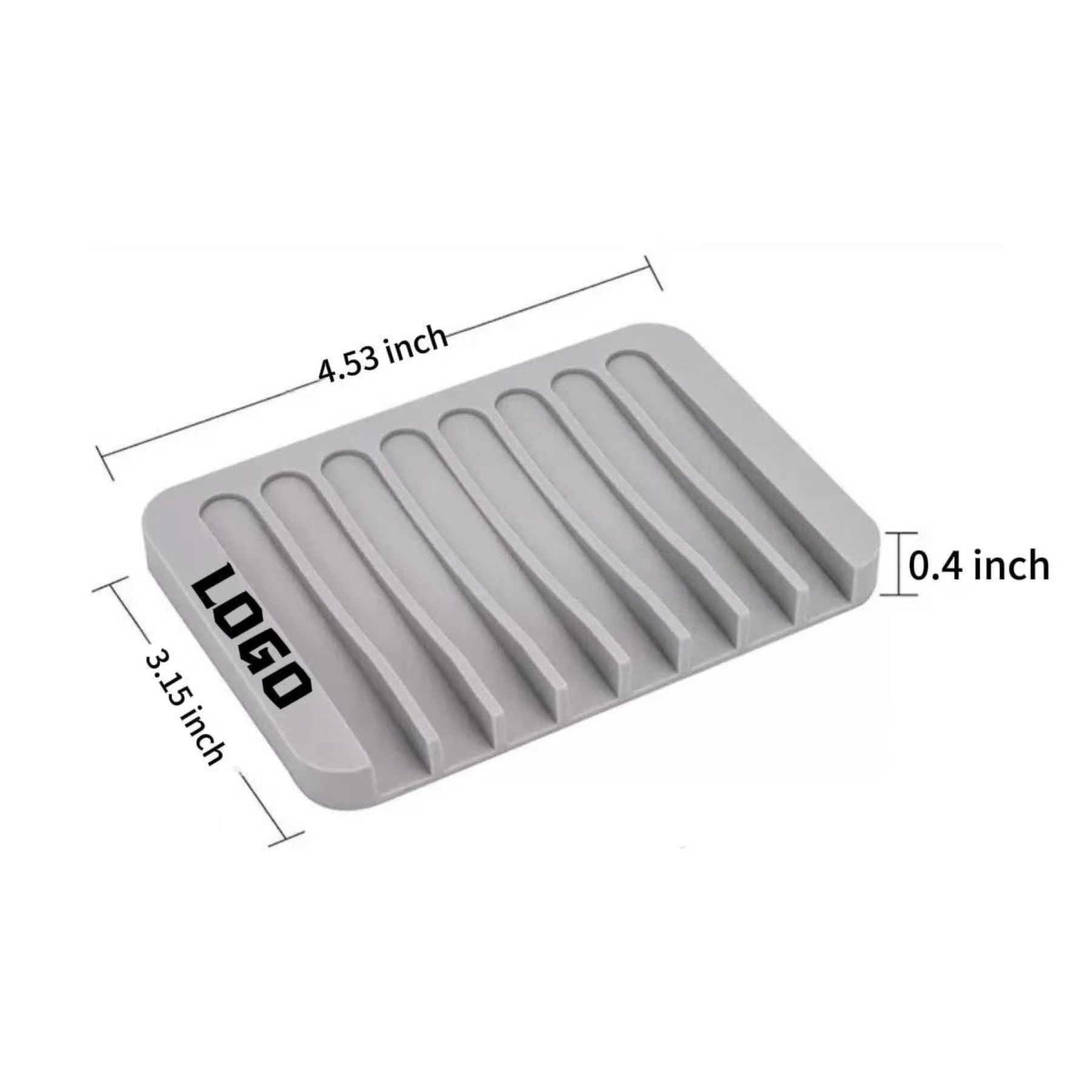Soap Anti-Slip And Water-Draining Stand
