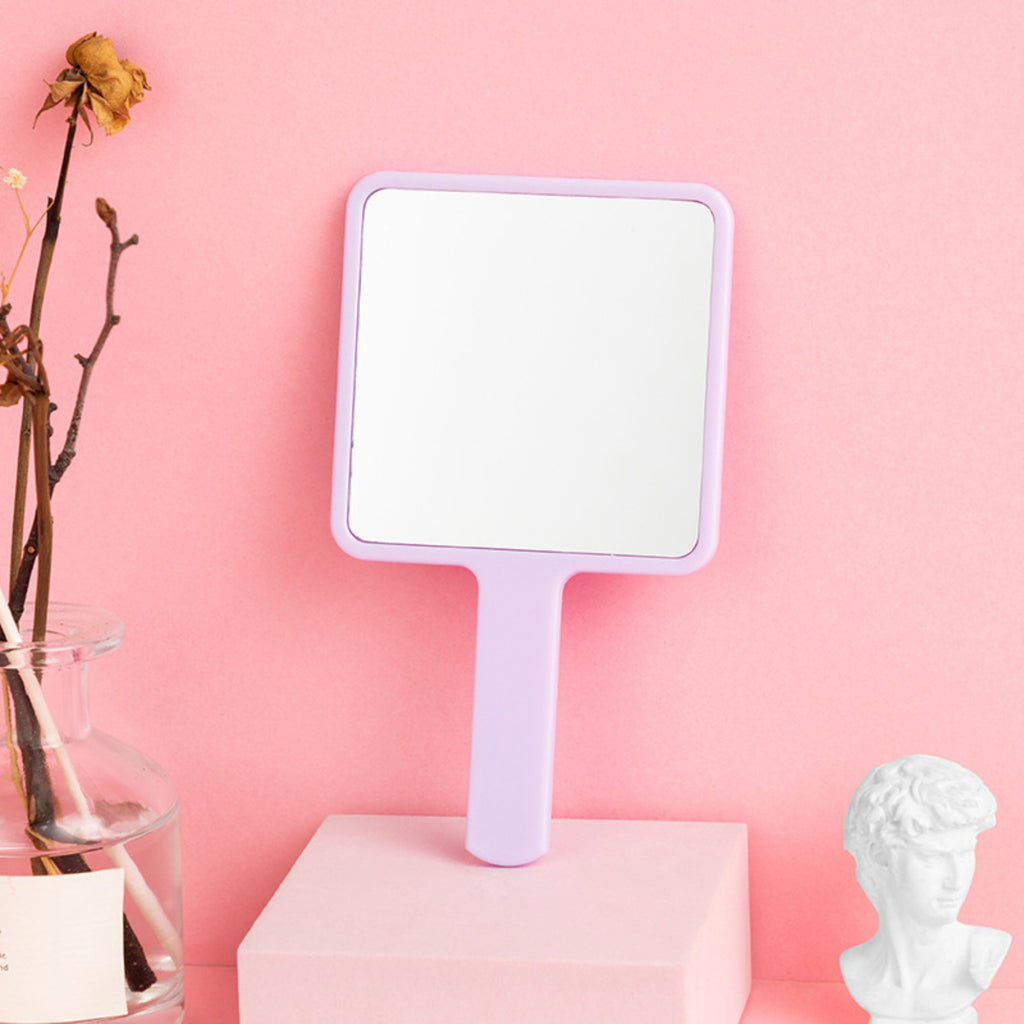 Square Handheld Makeup Mirror
