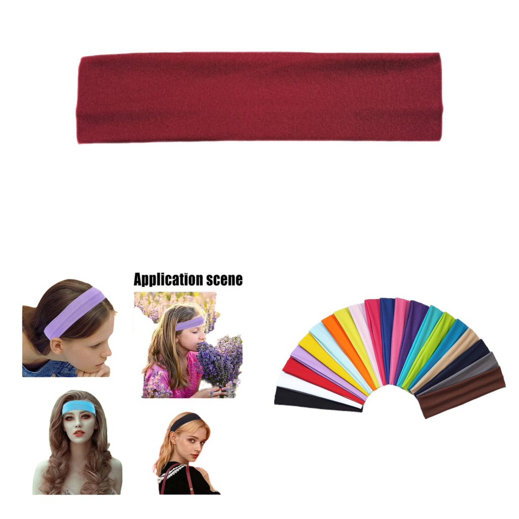 Solid - Color High - Elasticity Headband