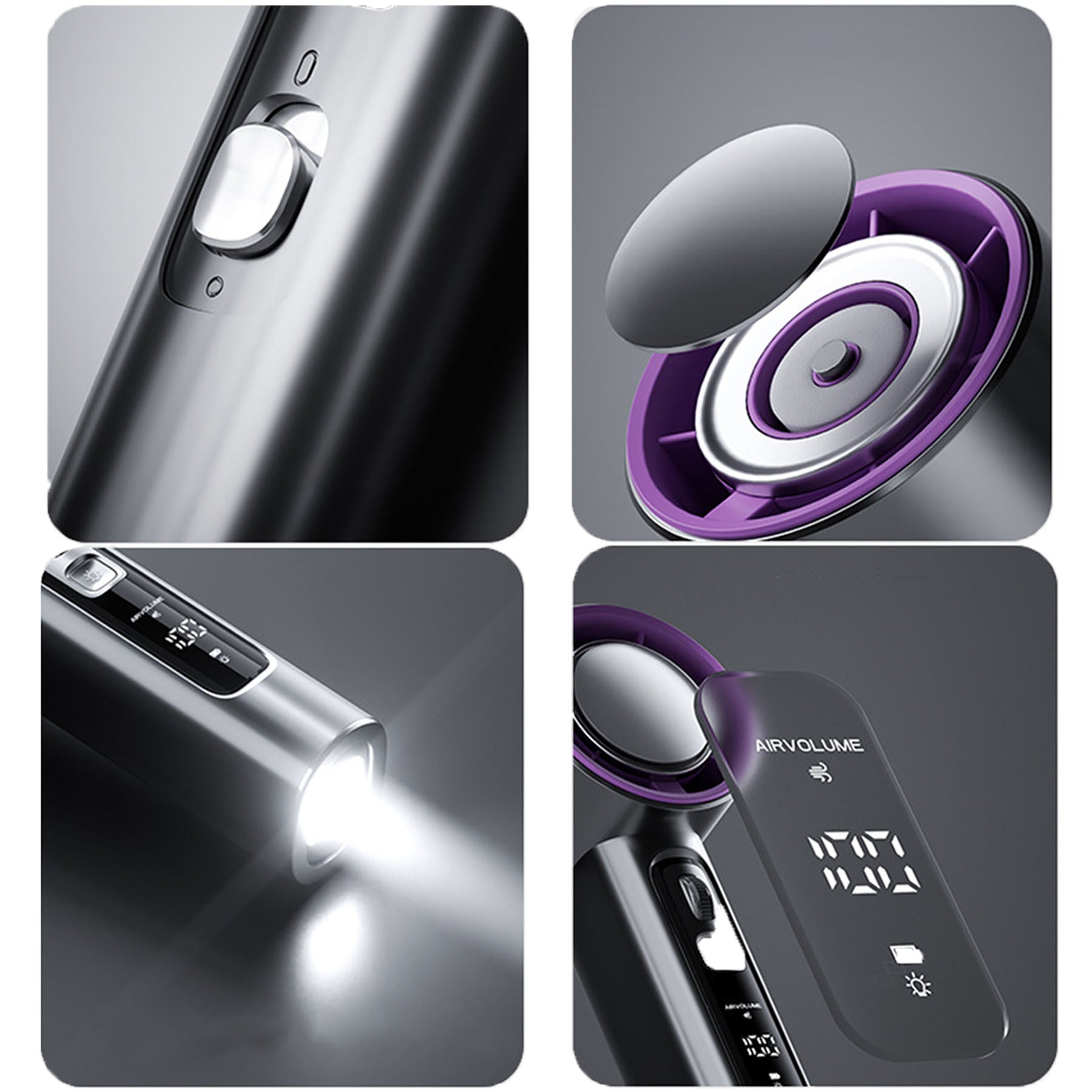 High-Speed Handheld Usb Mini Turbine Electric Fan