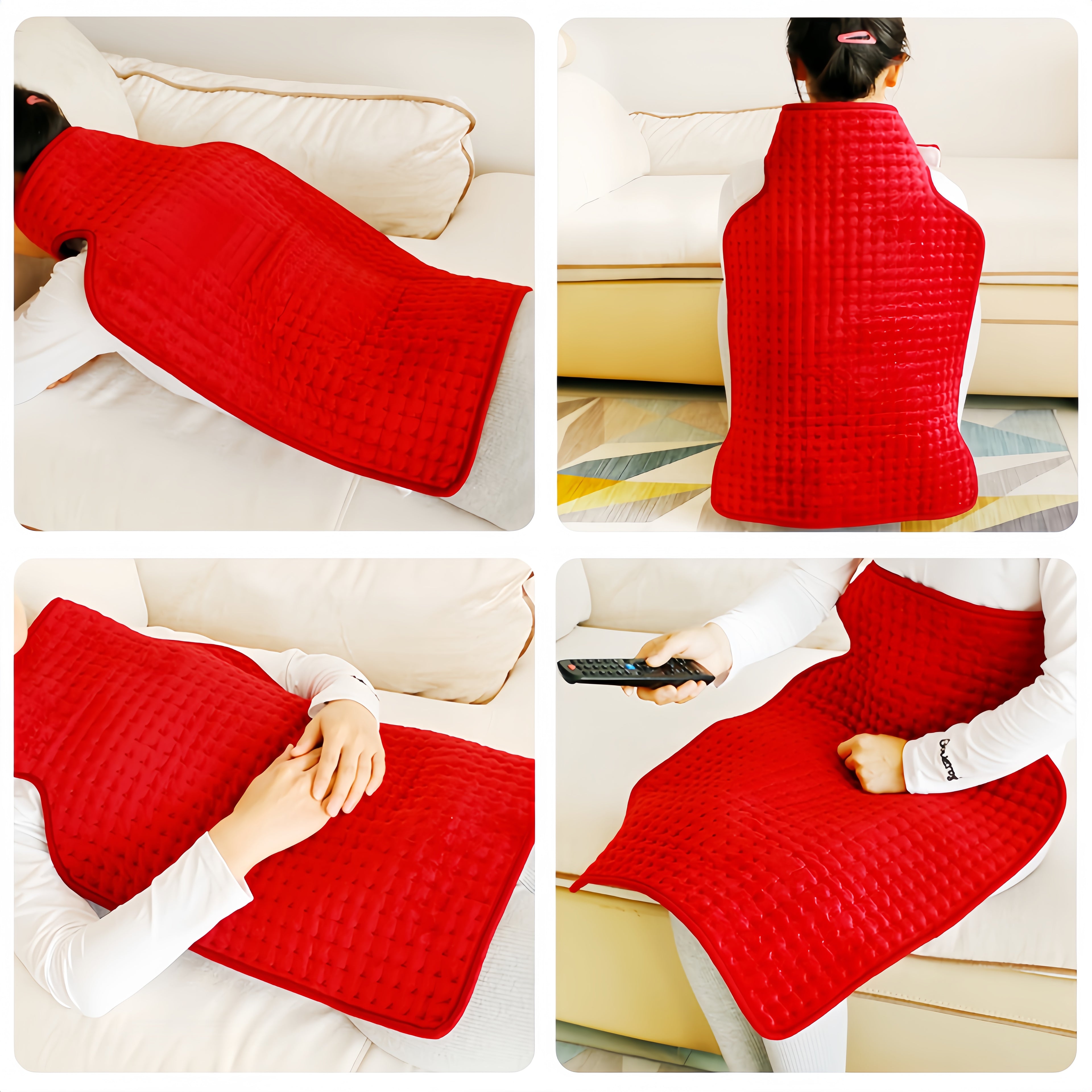 Warm Therapeutic Heating Shawl For Neck, Shoulders And Back