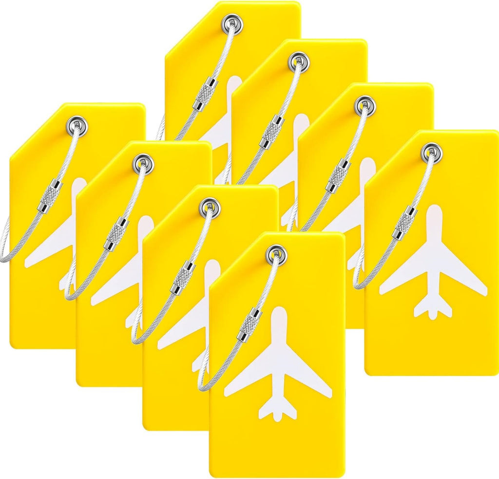 Silicone Suitcase Tags Luggage Travel Labels Name Id Card