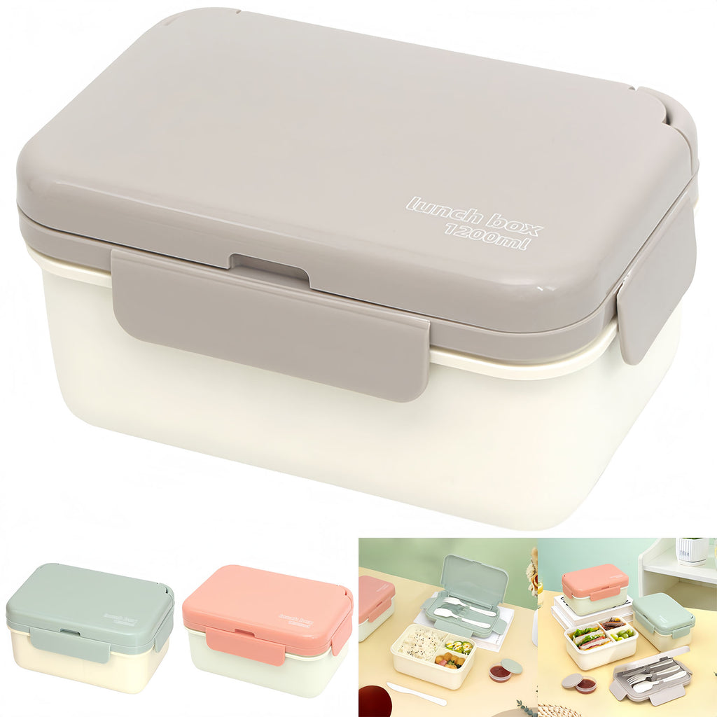 Three Compartment Sealed Lunch Box