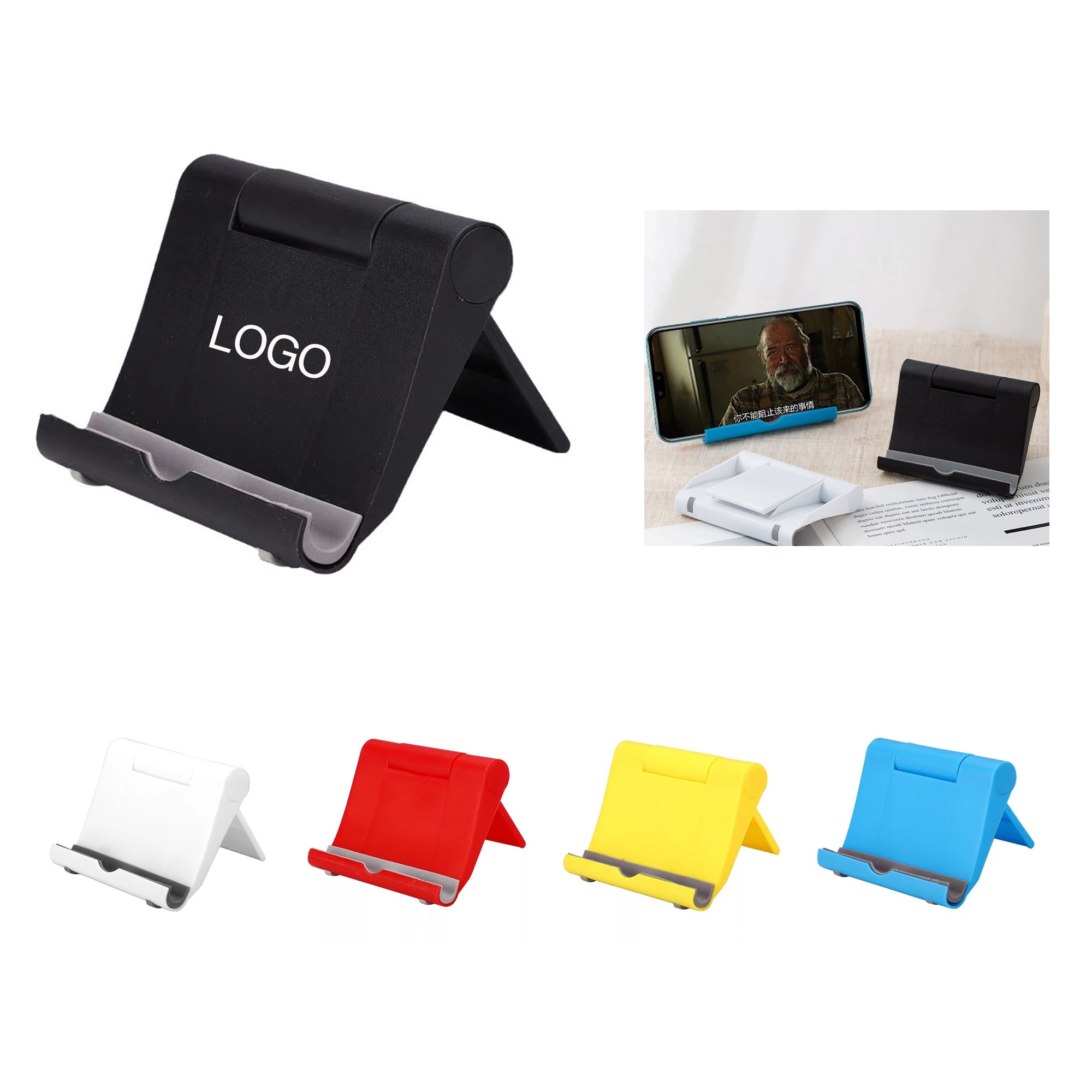 Adjustable Foldable Cell Phone Stand for Desk