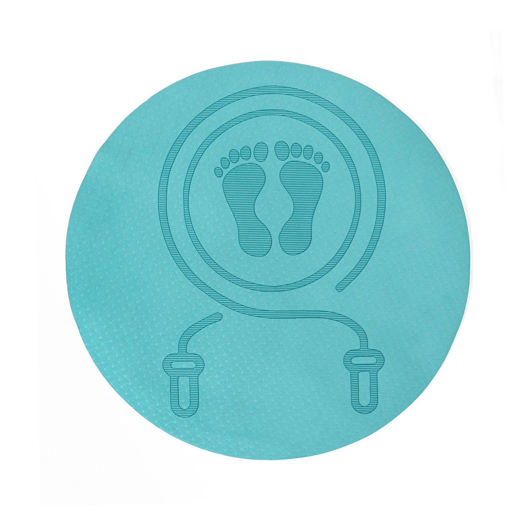 Round Fitness Anti Slip Shock Absorber Mat