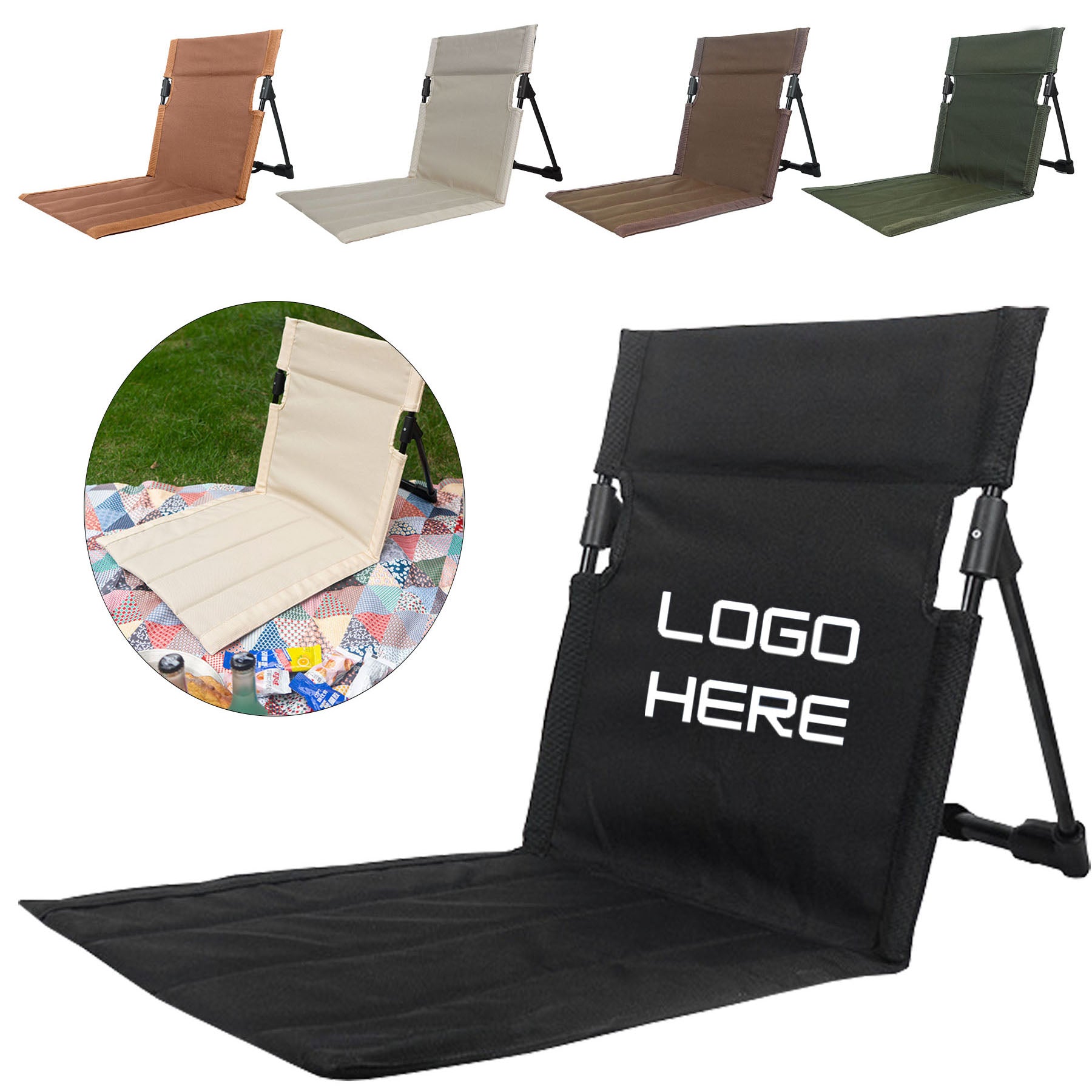 Outdoor Camping Back Up Chair