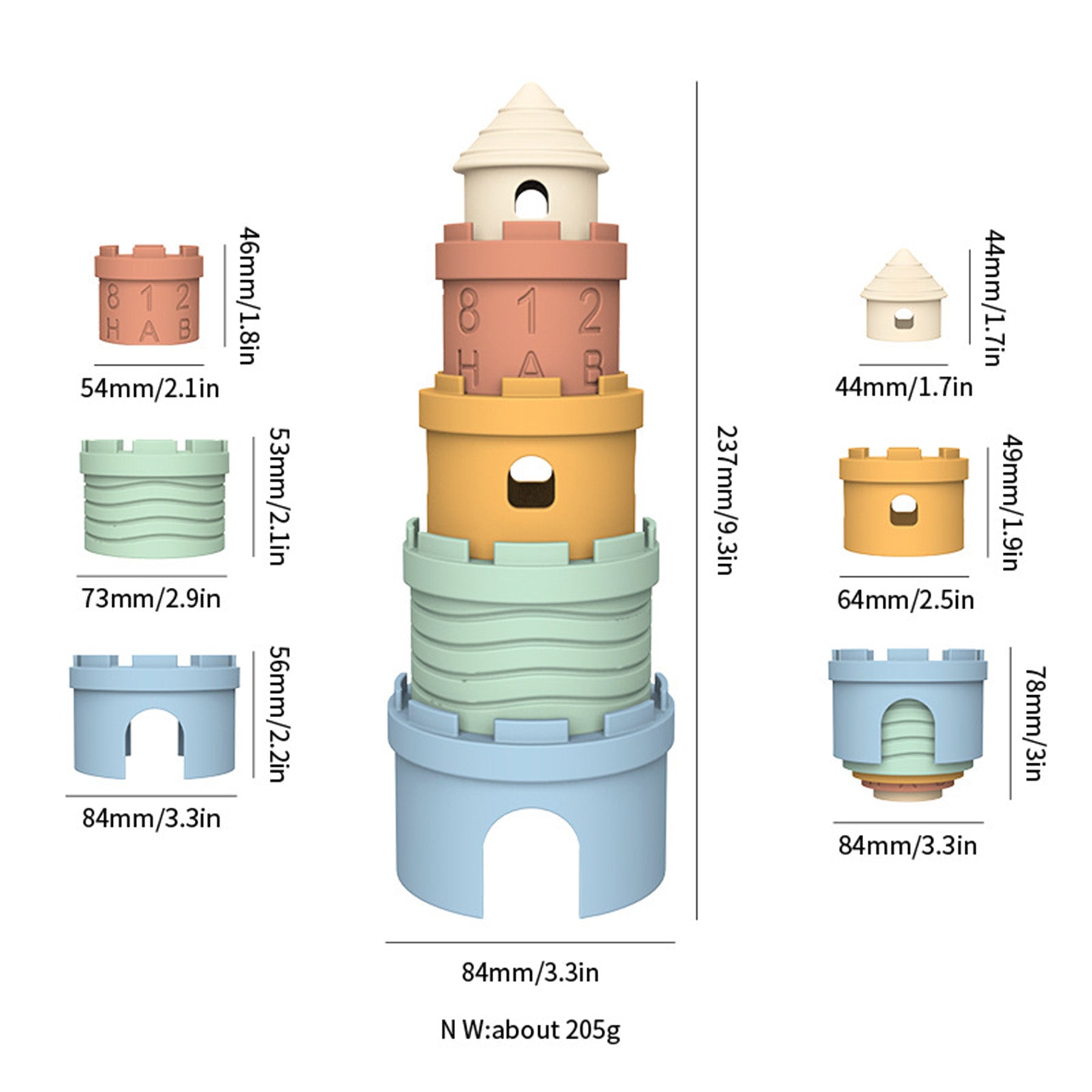 Early Education Building Block Set