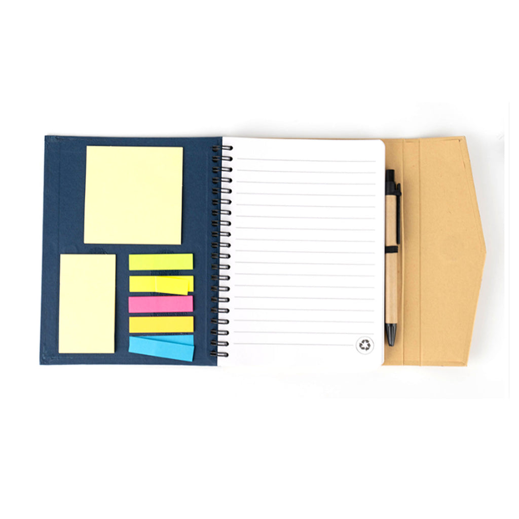 Magnetic Coil Notepad With Pen