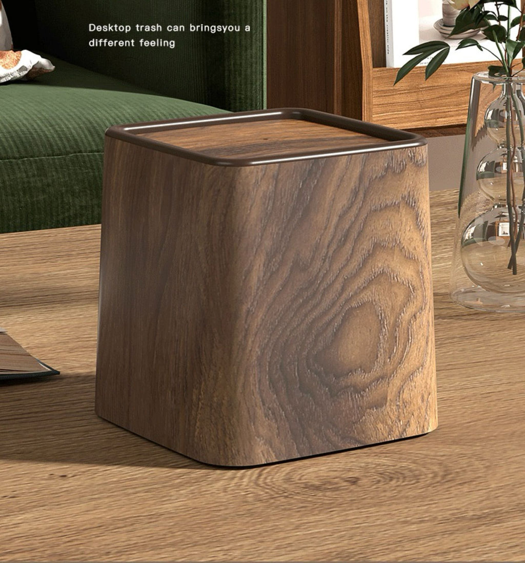 Desktop Wood-grain Storage Box