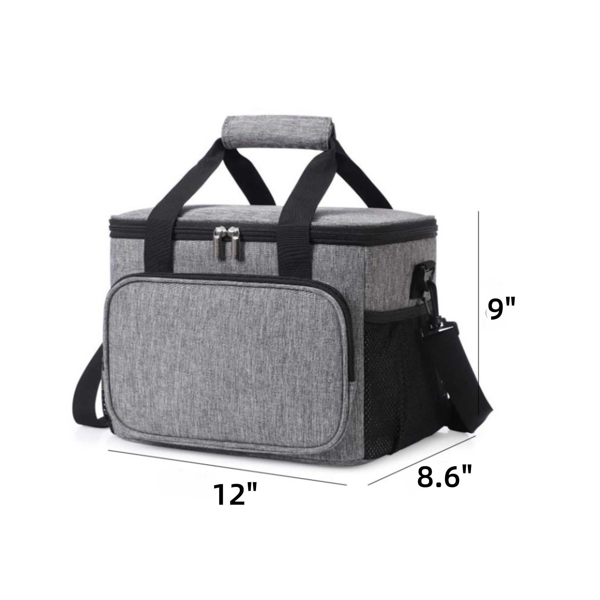 Oxford Fabric Large Capacity Waterproof Insulated Cooler Bag