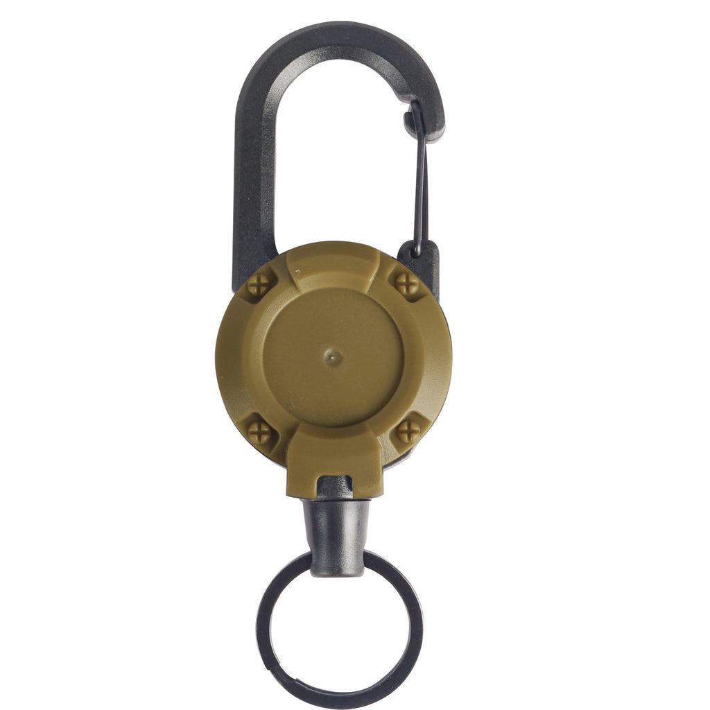 Heavy Duty Retractable Keychain Carabiner