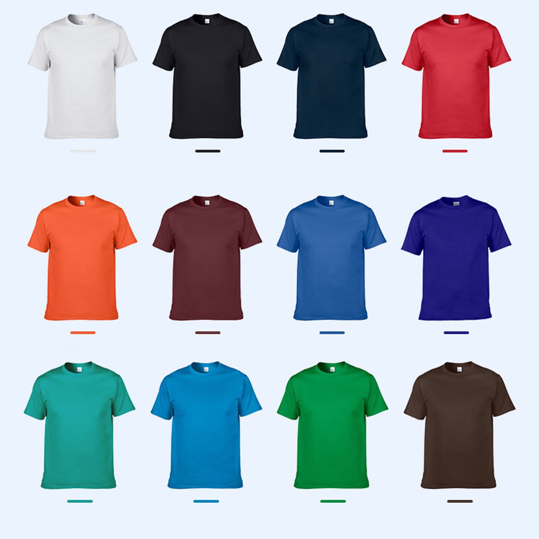 Team Events Men'S And Women'S 100% Cotton T-Shirts