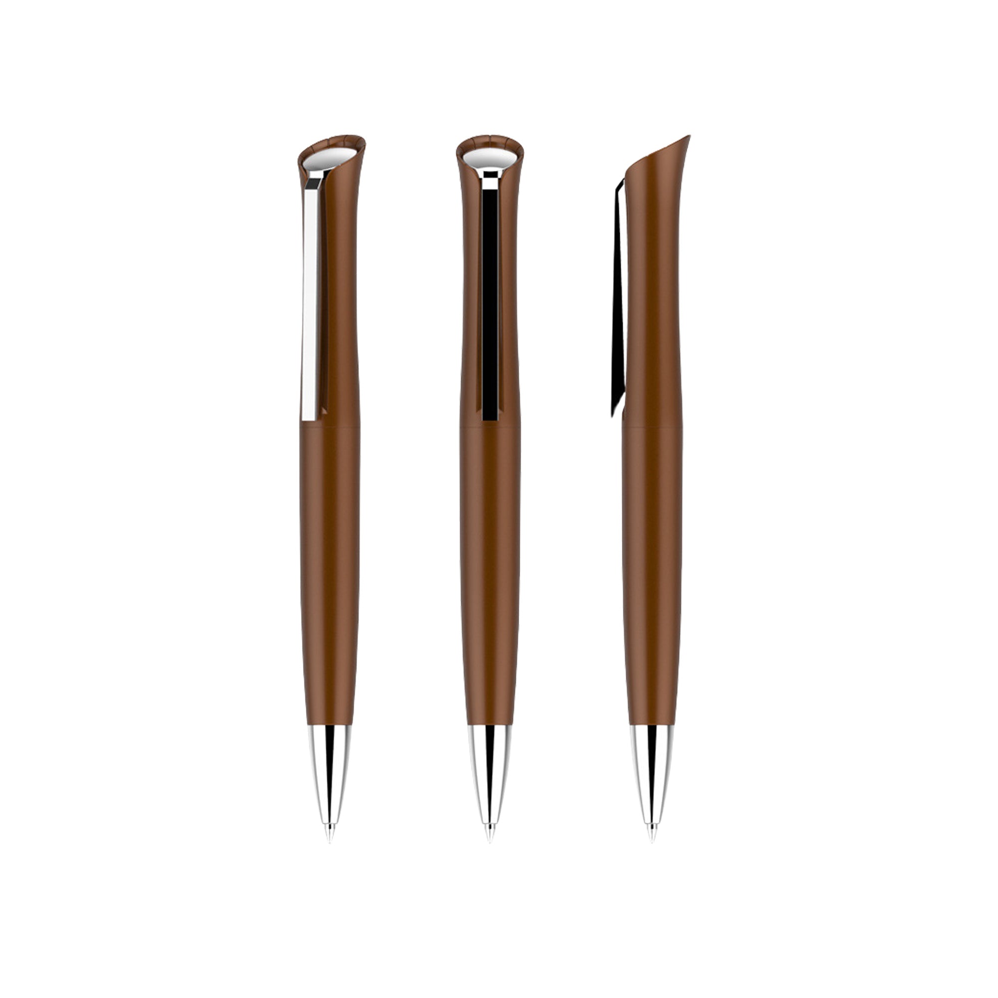 Twist-Action Easy Ballpoint Pen with Clip
