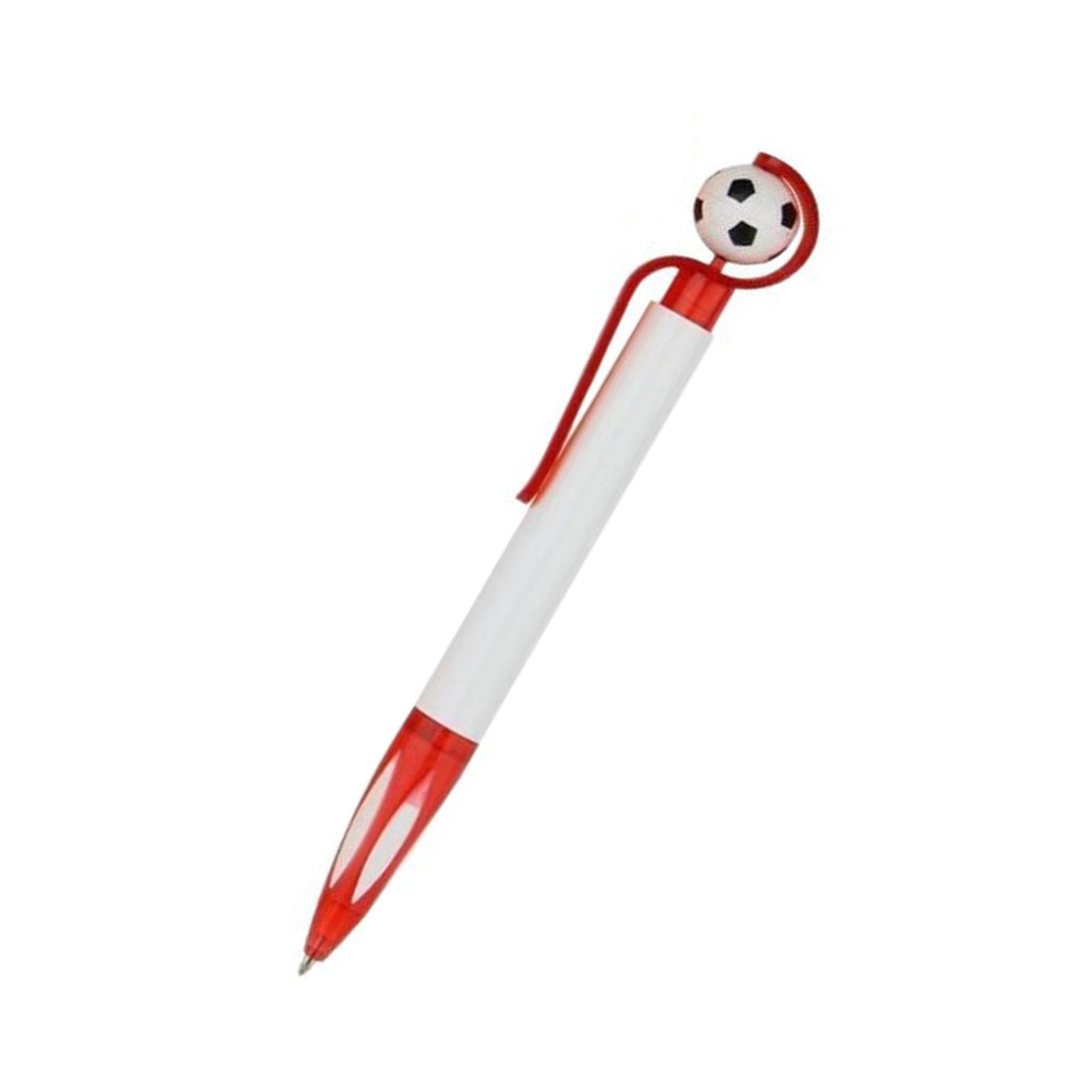 Cartoon Shaped Plastic Soccer Ball with Ballpoint Pen