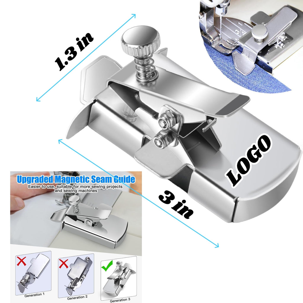 Stainless Steel Magnetic Sewing Guide Helper